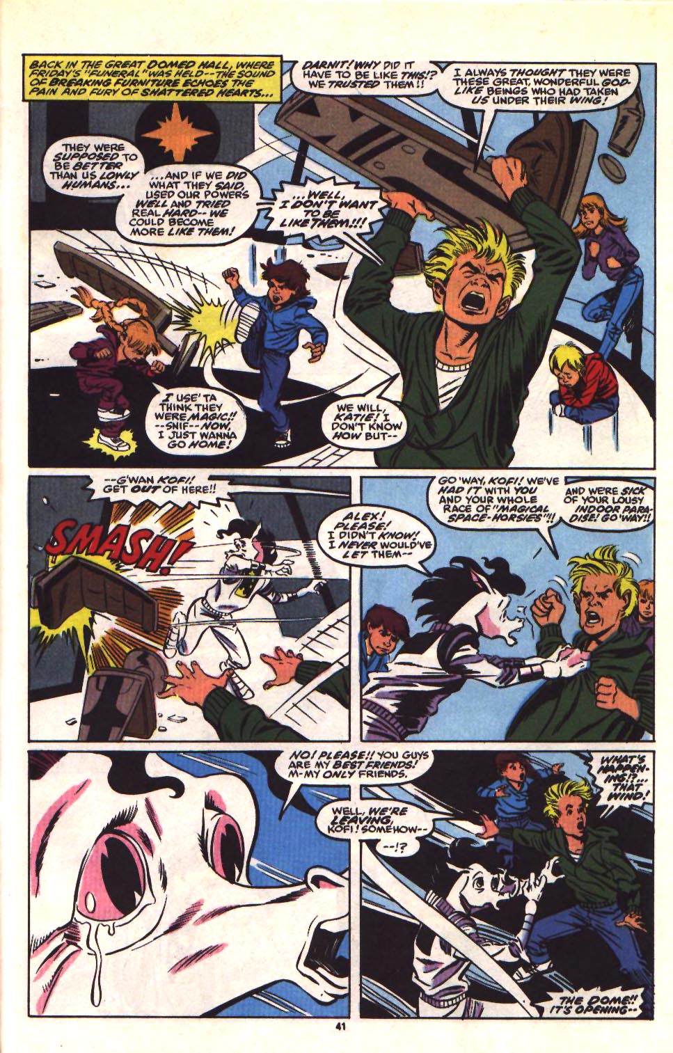Read online Power Pack (1984) comic -  Issue #50 - 43