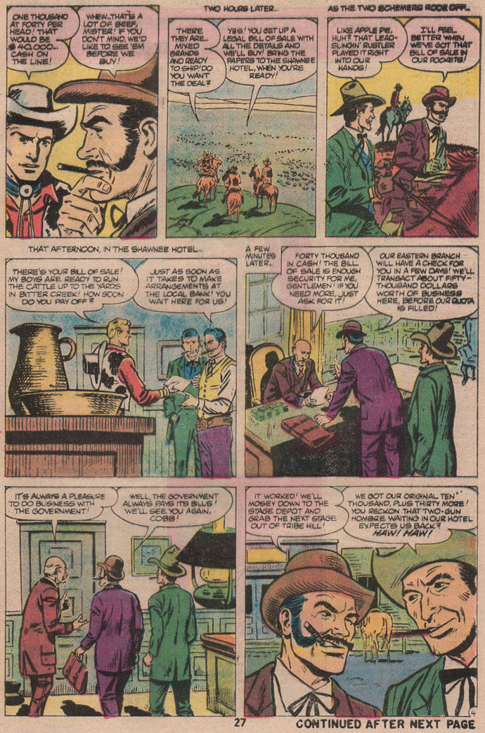 Read online Kid Colt Outlaw comic -  Issue #208 - 29