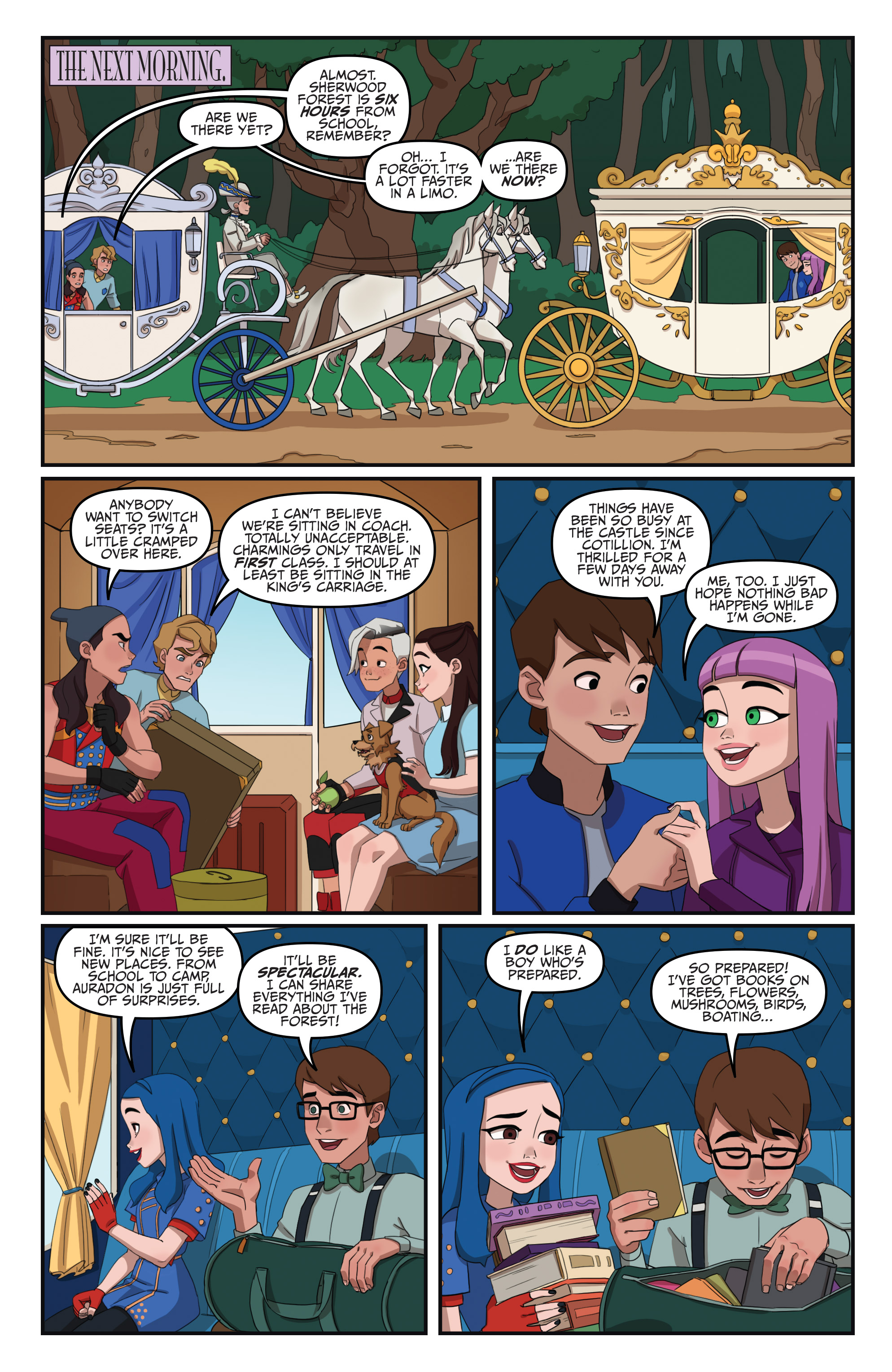 Read online Descendants: Twisted Field Trip comic -  Issue # Full - 7