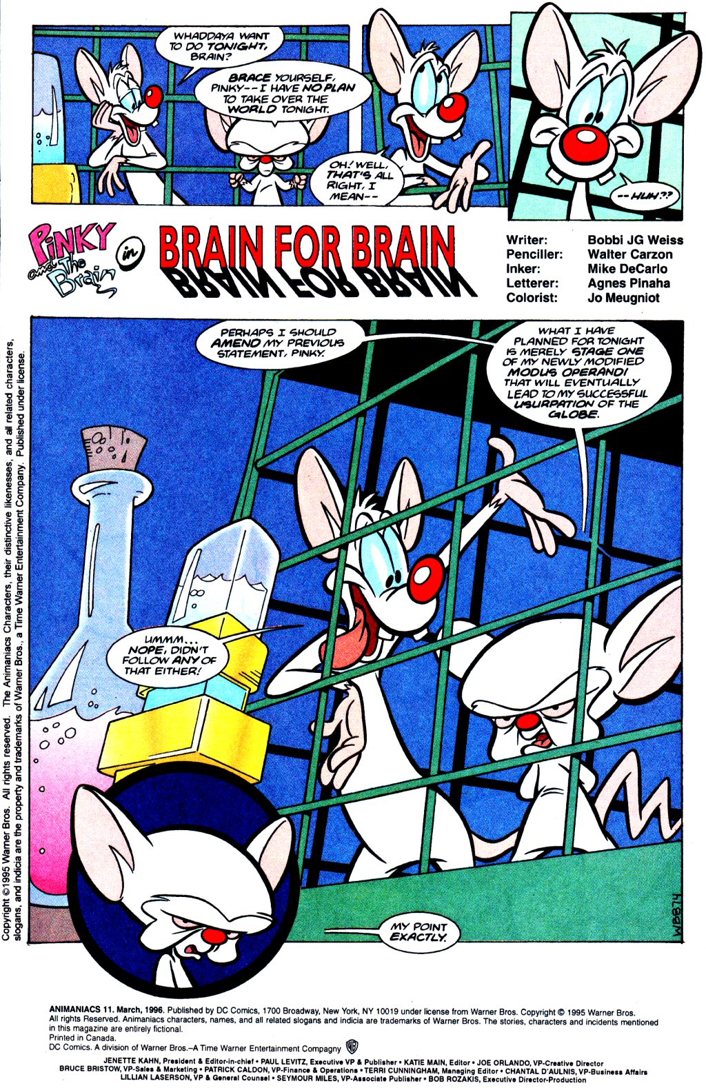 Animaniacs Issue 11 | Read Animaniacs Issue 11 comic online in high  quality. Read Full Comic online for free - Read comics online in high  quality .
