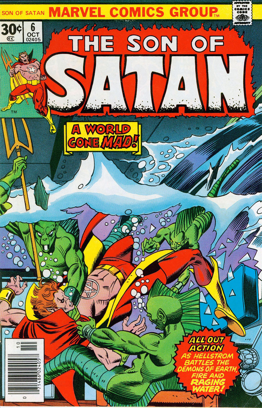 Read online Son of Satan comic -  Issue #6 - 3