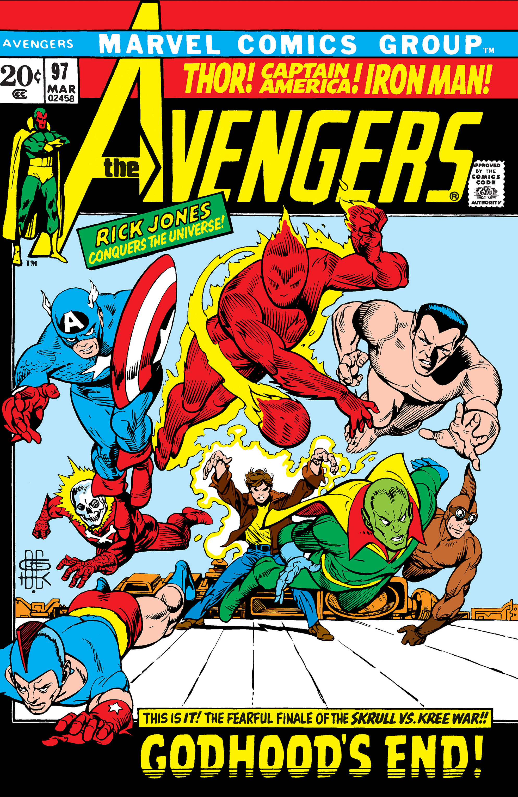 Read online Marvel Masterworks: The Avengers comic -  Issue # TPB 10 (Part 2) - 95