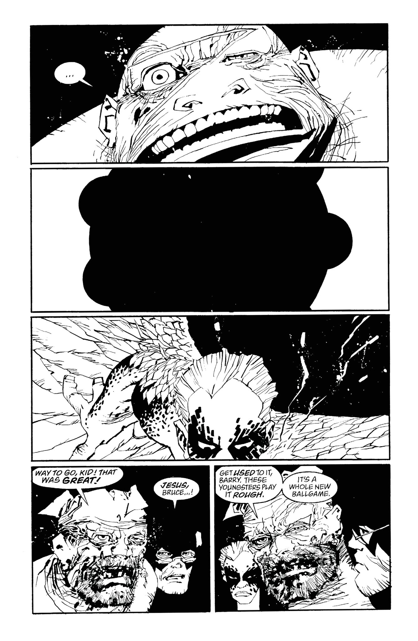 Read online Batman Noir: The Dark Knight Strikes Again comic -  Issue # TPB (Part 3) - 17