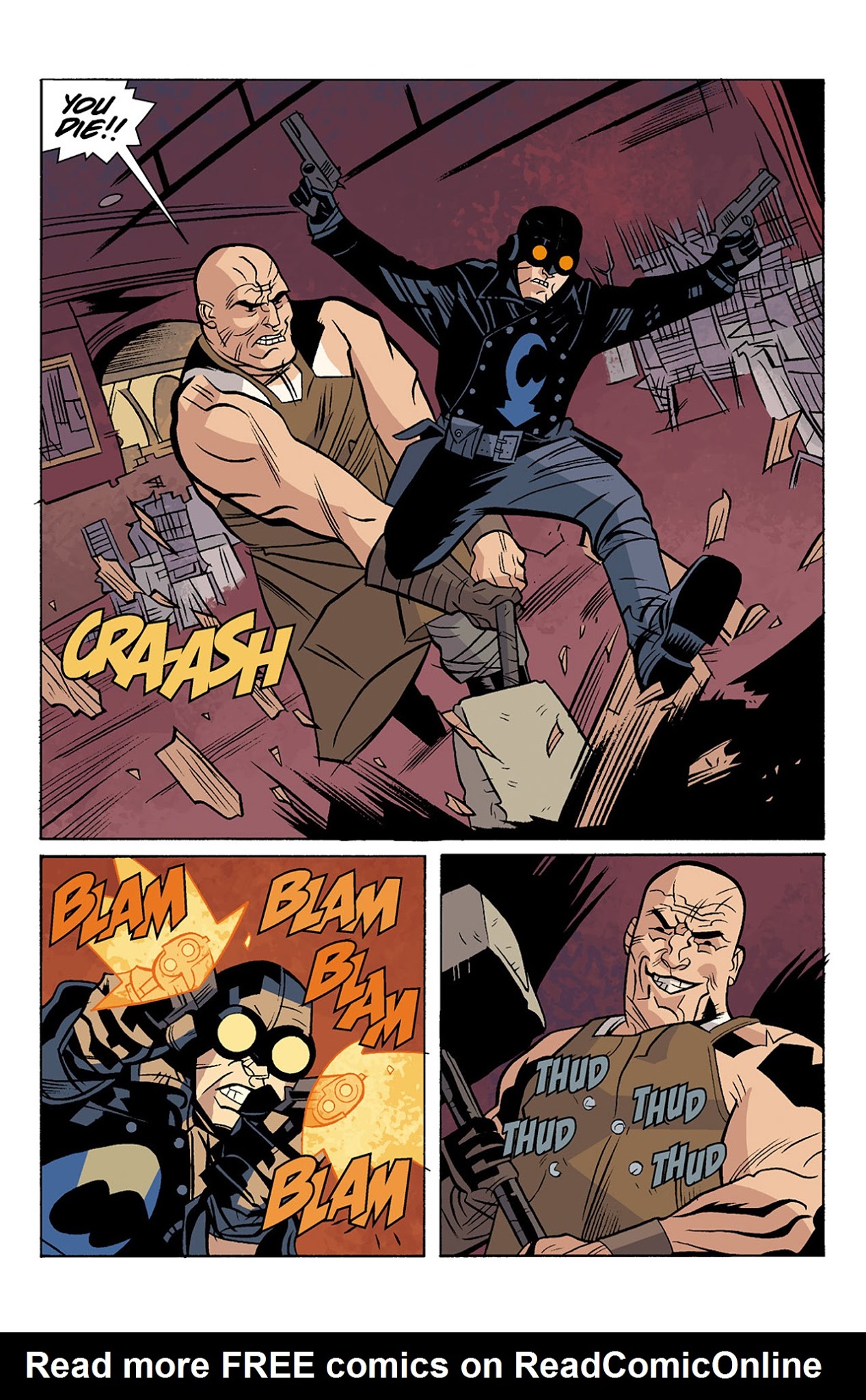 Read online Lobster Johnson: The Prayer of Neferu comic -  Issue # Full - 9