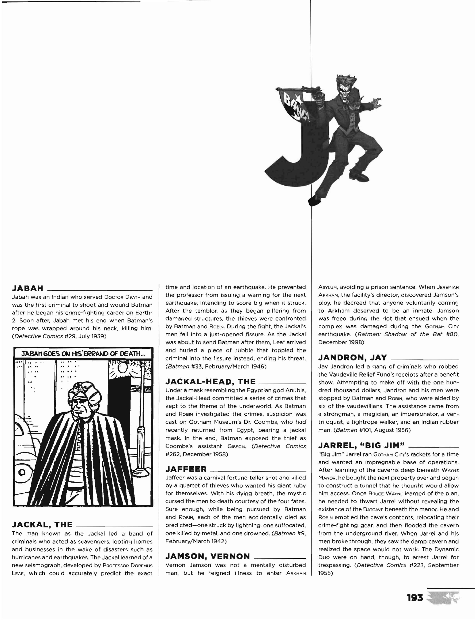 Read online The Essential Batman Encyclopedia comic -  Issue # TPB (Part 3) - 5