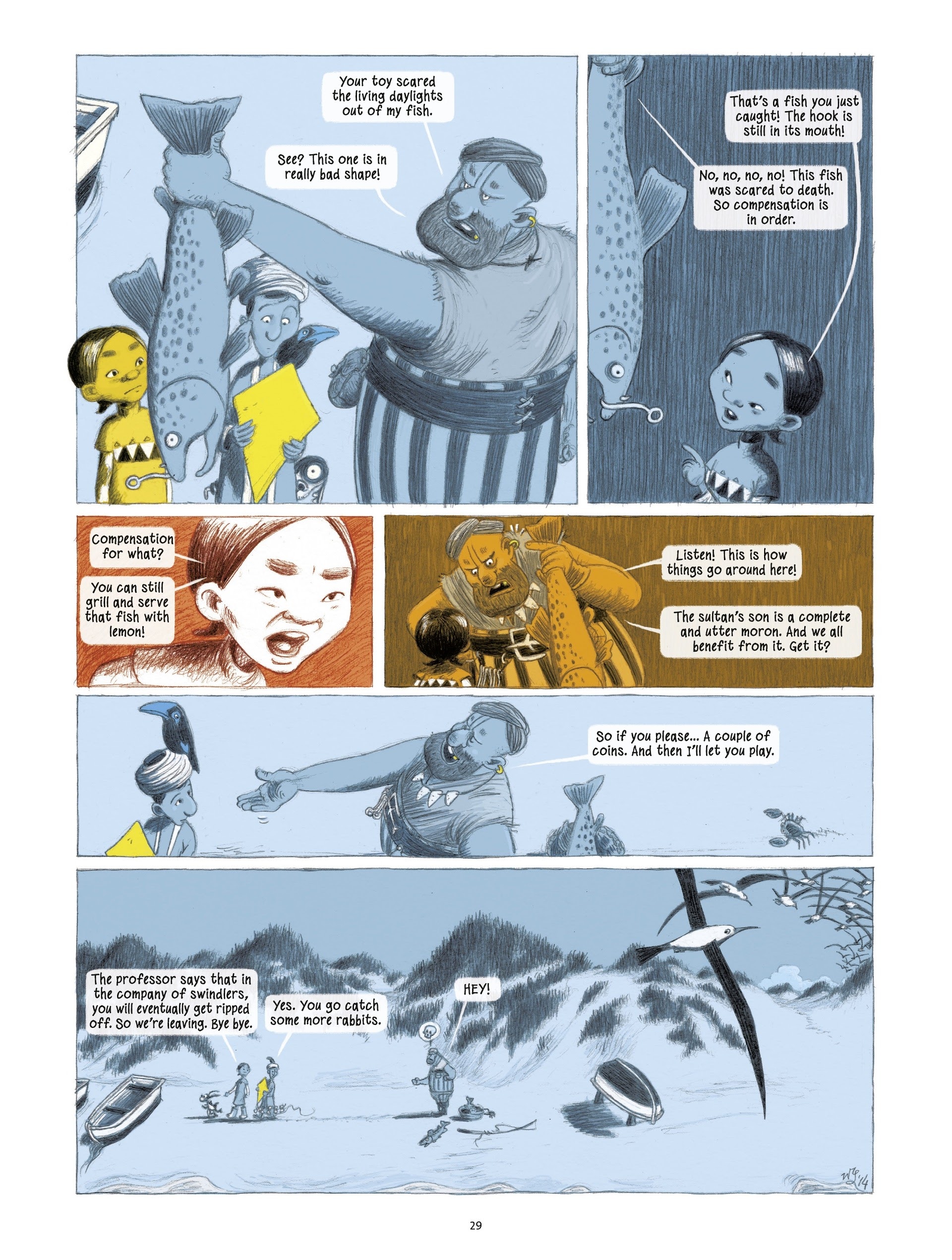 Read online Ayak & Por comic -  Issue #1 - 29