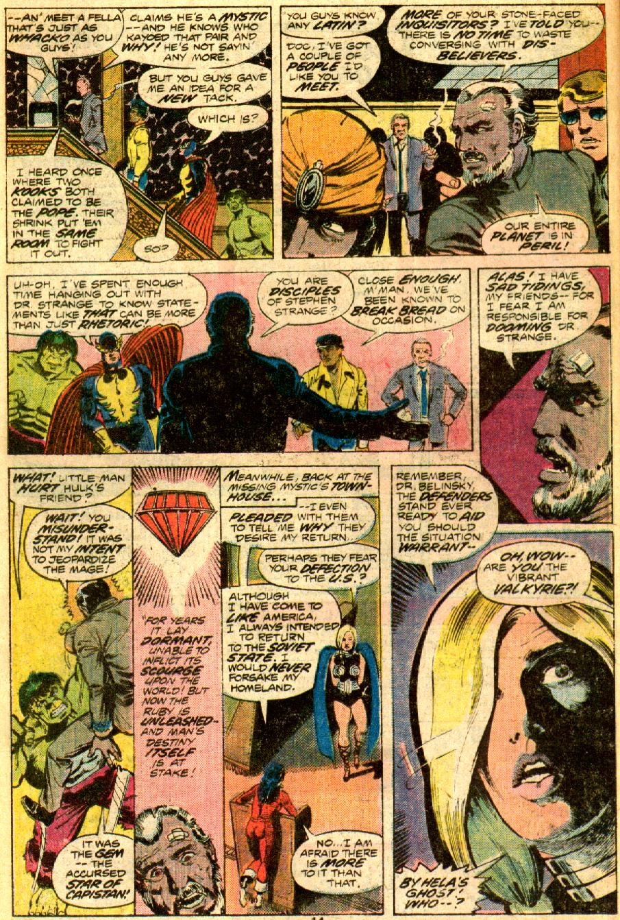 The Defenders (1972) Issue #44 #45 - English 9