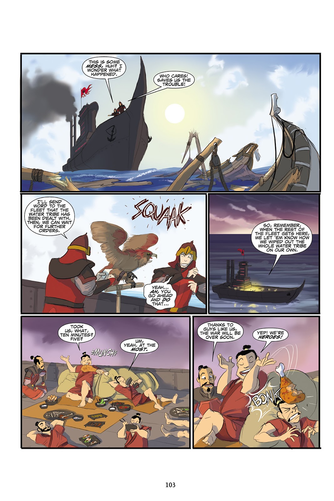 Nickelodeon Avatar: The Last Airbender - The Lost Adventures issue Full - Page 104