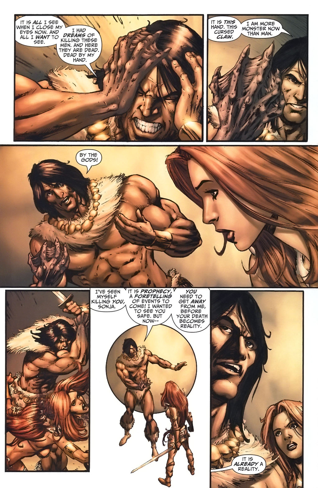 Red Sonja / Claw The Unconquered: Devil's Hands issue TPB - Page 65