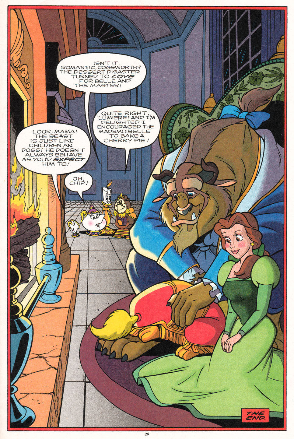 Read online Disney's Beauty and the Beast comic -  Issue #13 - 31