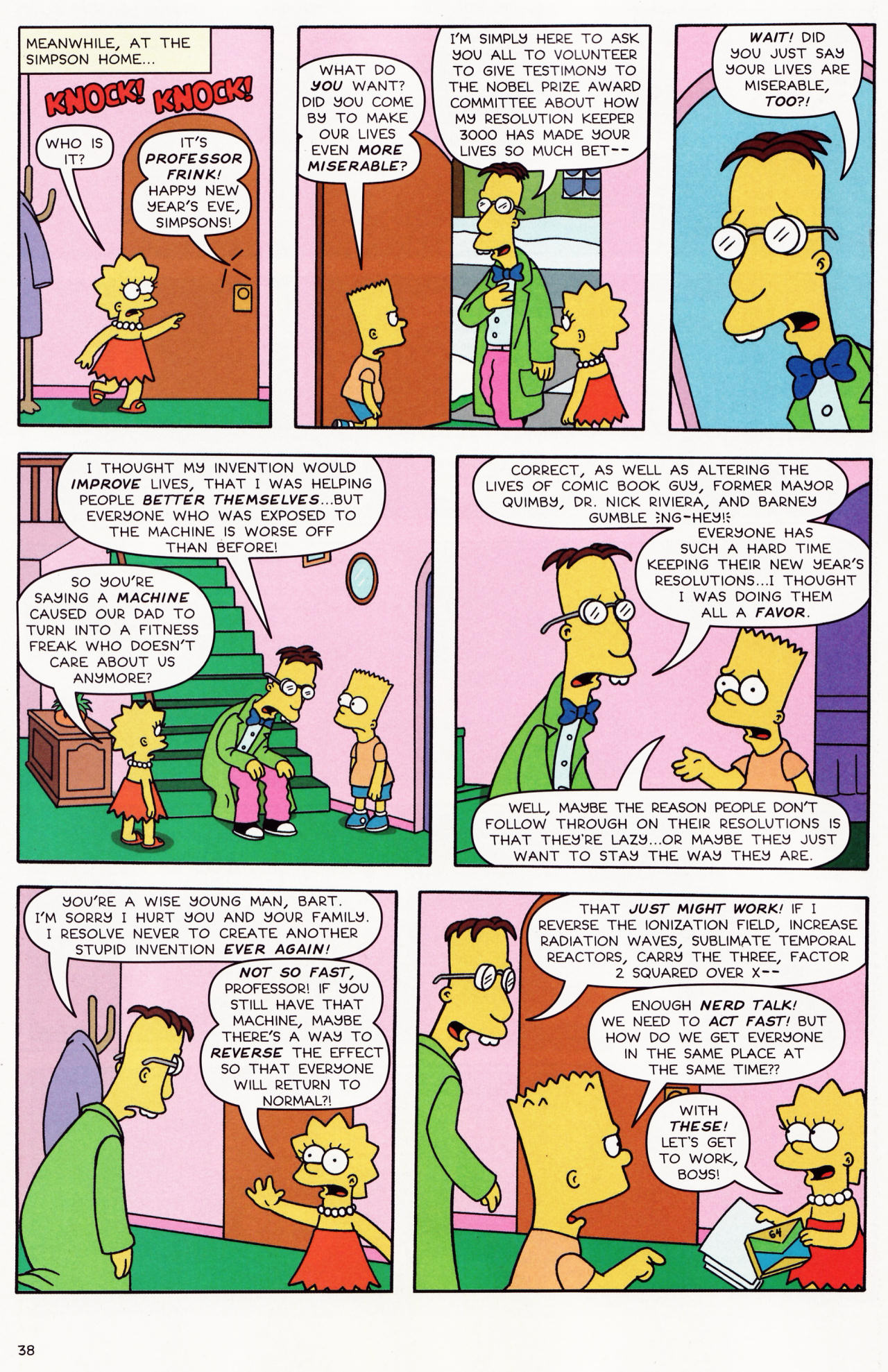 Read online The Simpsons Winter Wingding comic -  Issue #2 - 39