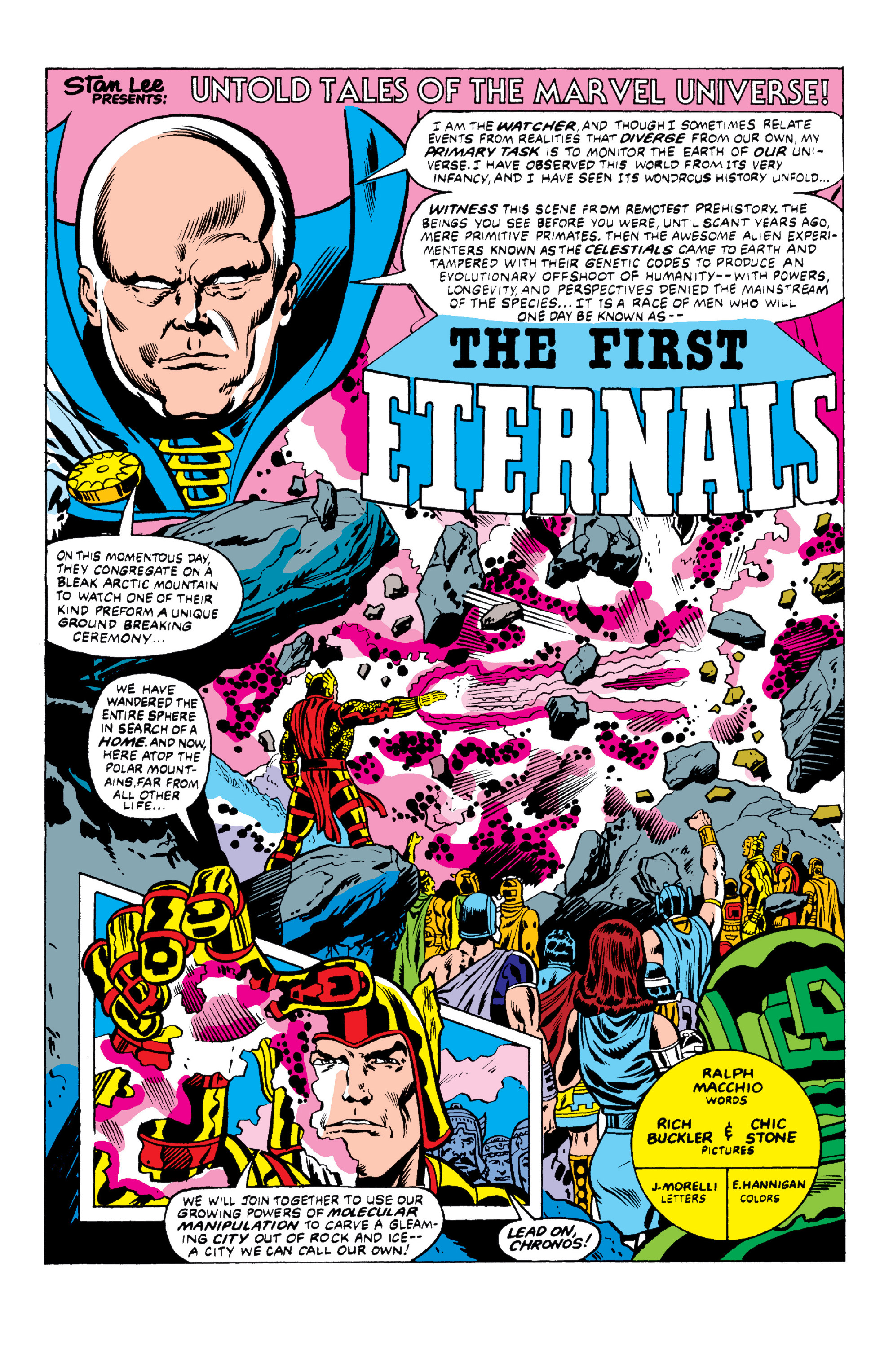 Read online Eternals: Secrets From The Marvel Universe comic -  Issue # Full - 9