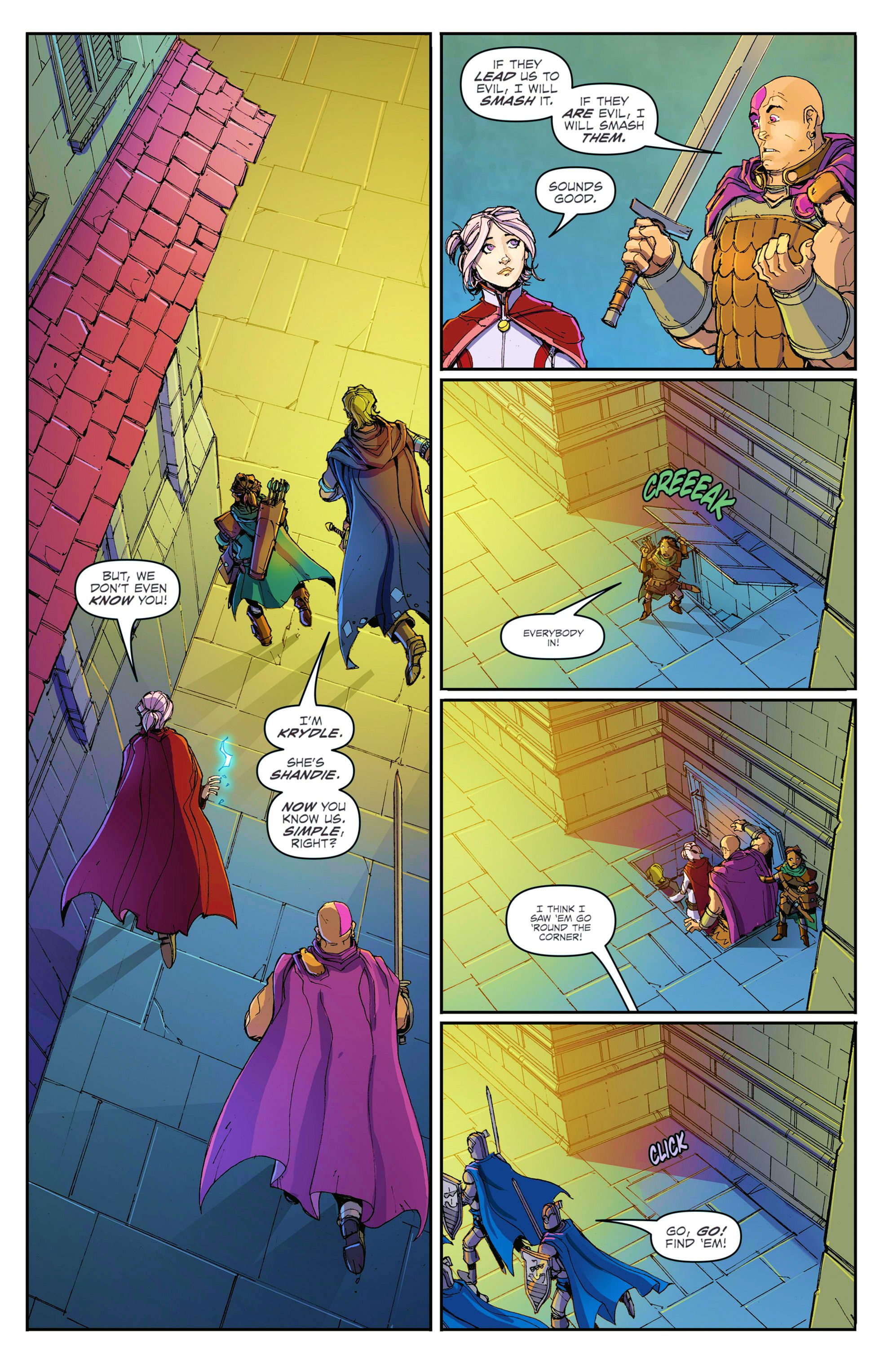 Read online Dungeons & Dragons: Legends of Baldur's Gate comic -  Issue #2 - 7