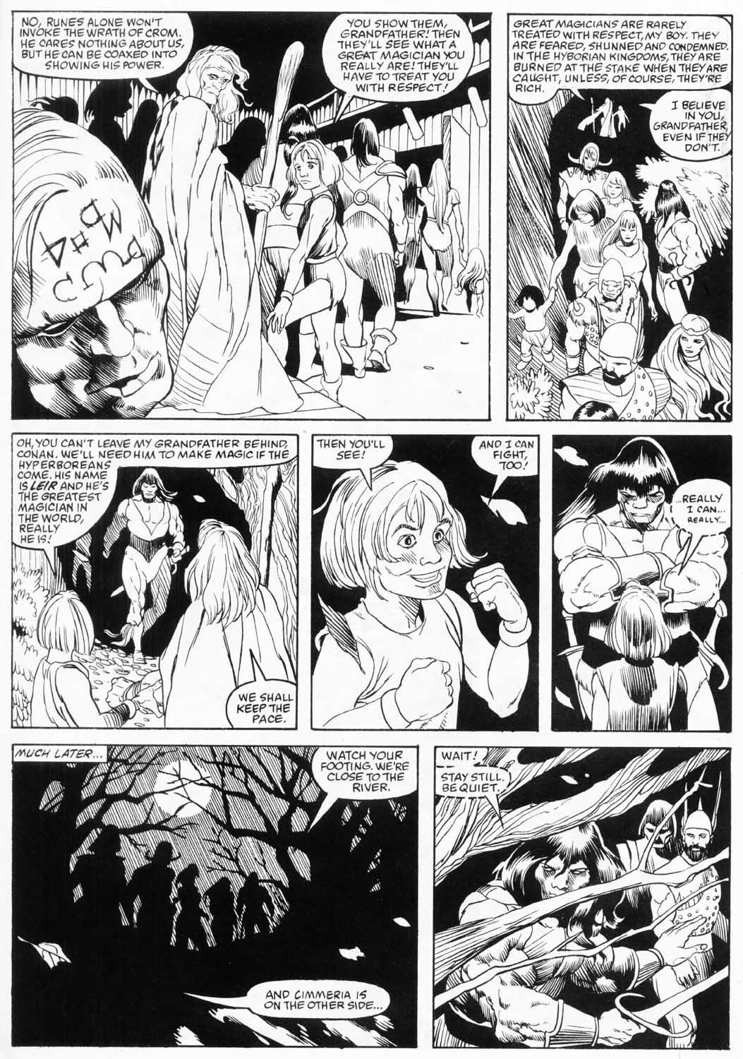 Read online The Savage Sword Of Conan comic -  Issue #157 - 16