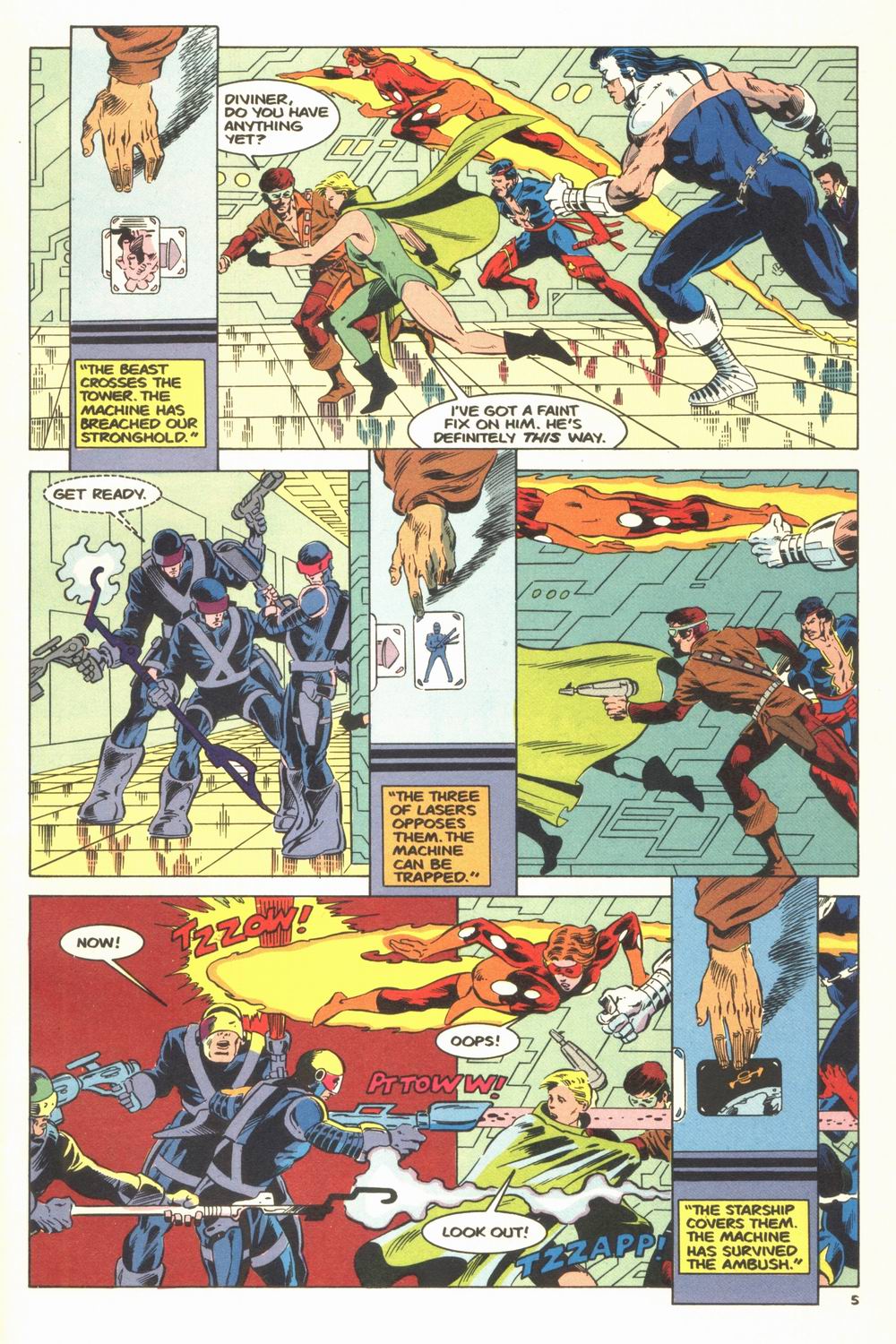 Read online Justice Machine featuring The Elementals comic -  Issue #1 - 6