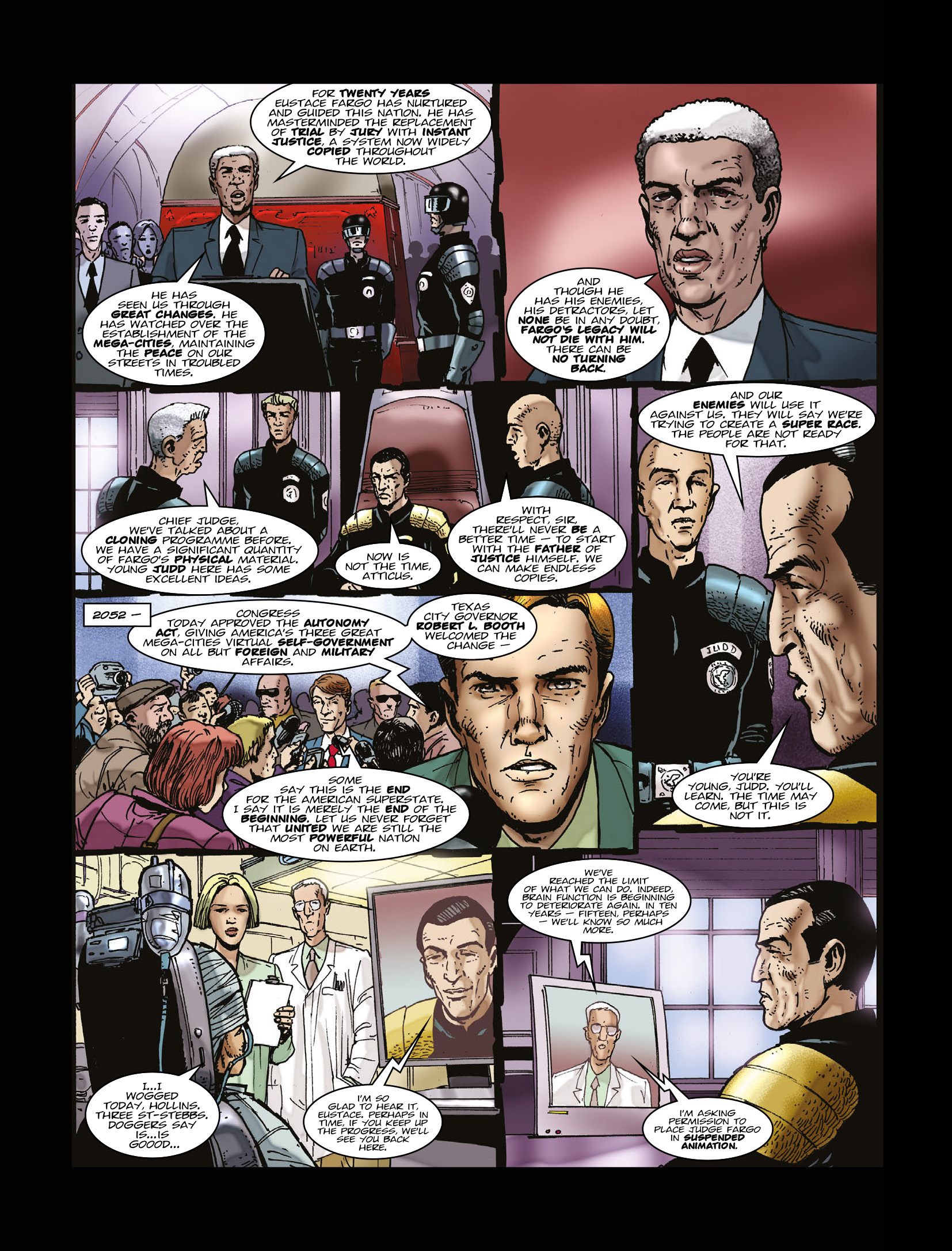 Read online Essential Judge Dredd: Origins comic -  Issue # TPB (Part 1) - 98