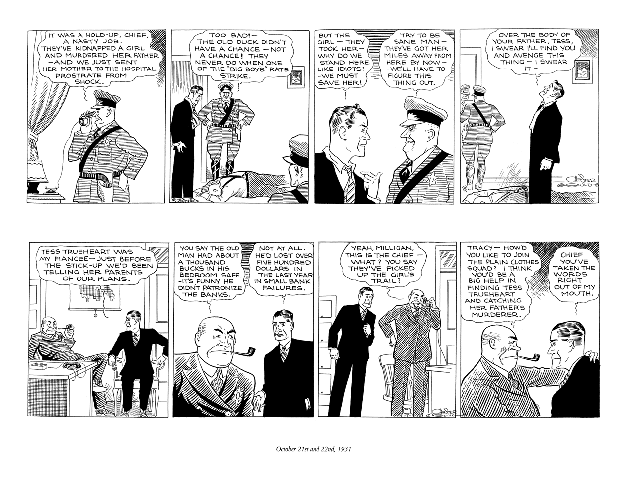 Read online The Complete Chester Gould's Dick Tracy comic -  Issue # TPB 1 (Part 1) - 28