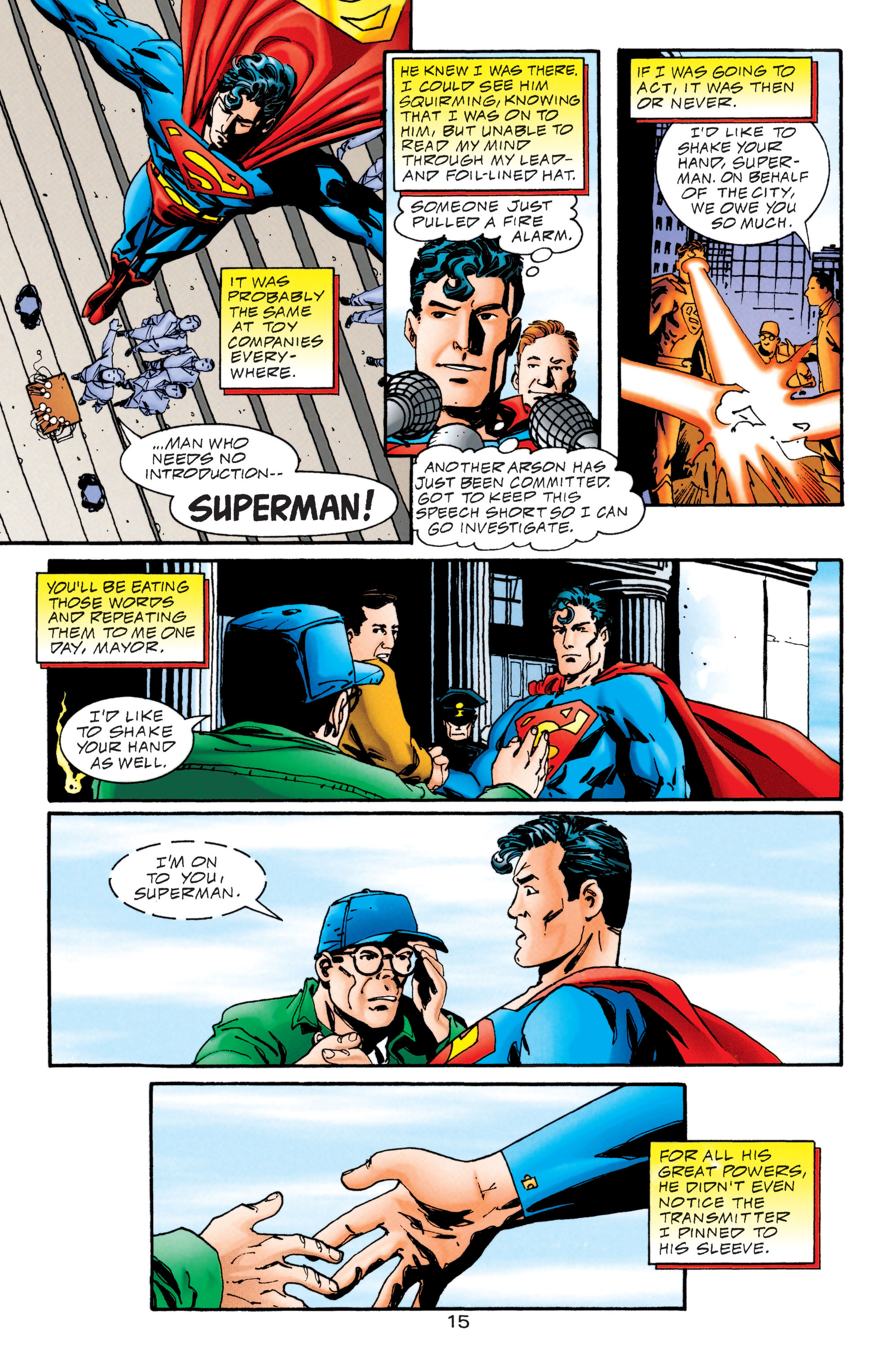 Read online Superman: The Man of Steel (1991) comic -  Issue #91 - 16