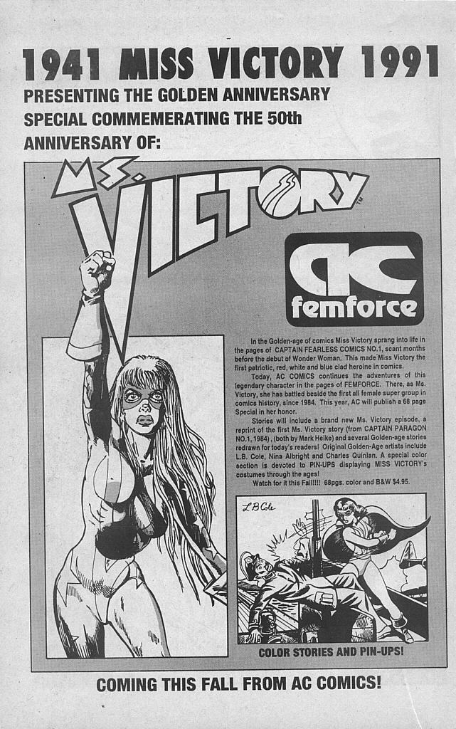 Read online Femforce comic -  Issue #37 - 28