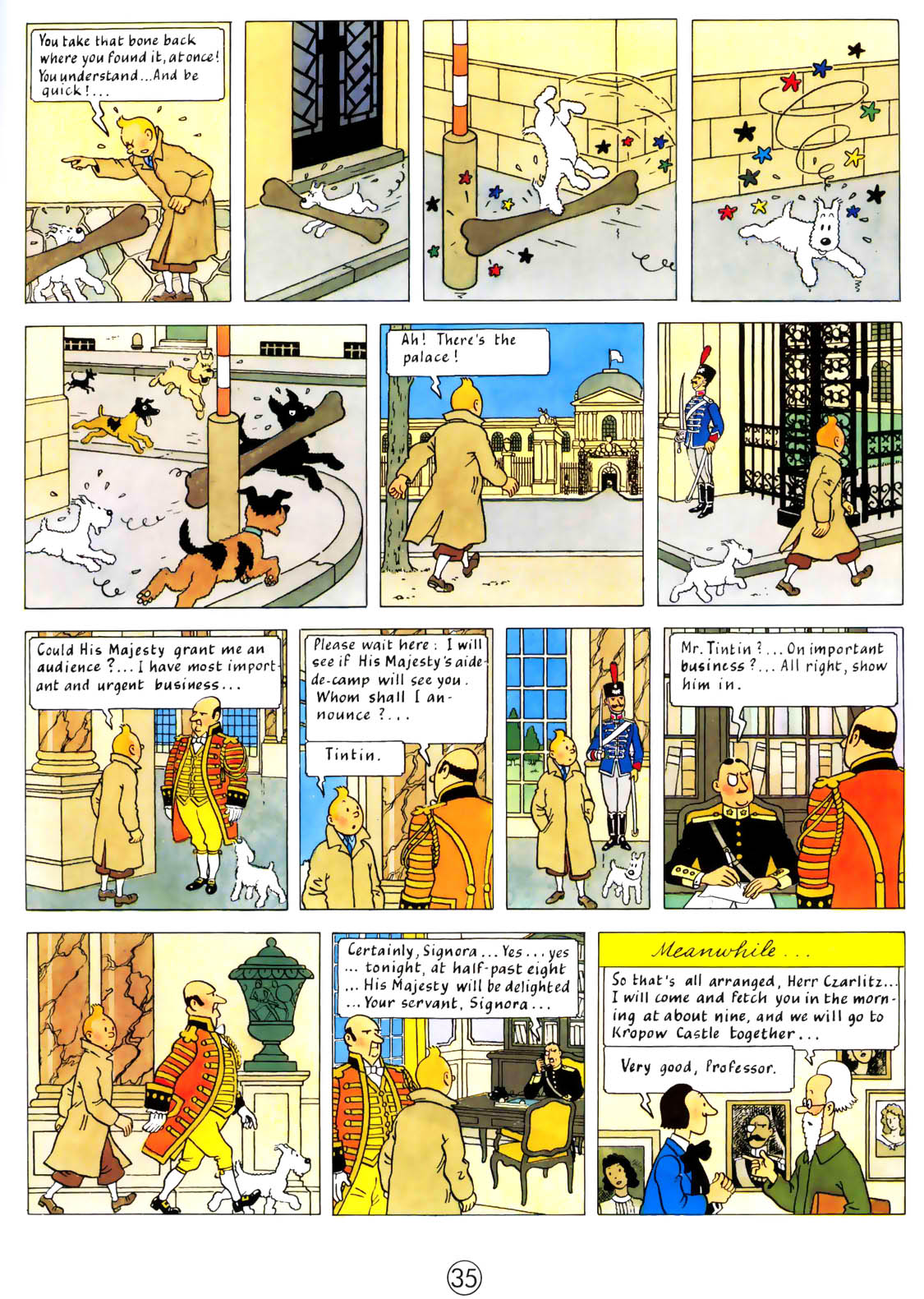 Read online The Adventures of Tintin comic -  Issue #8 - 38