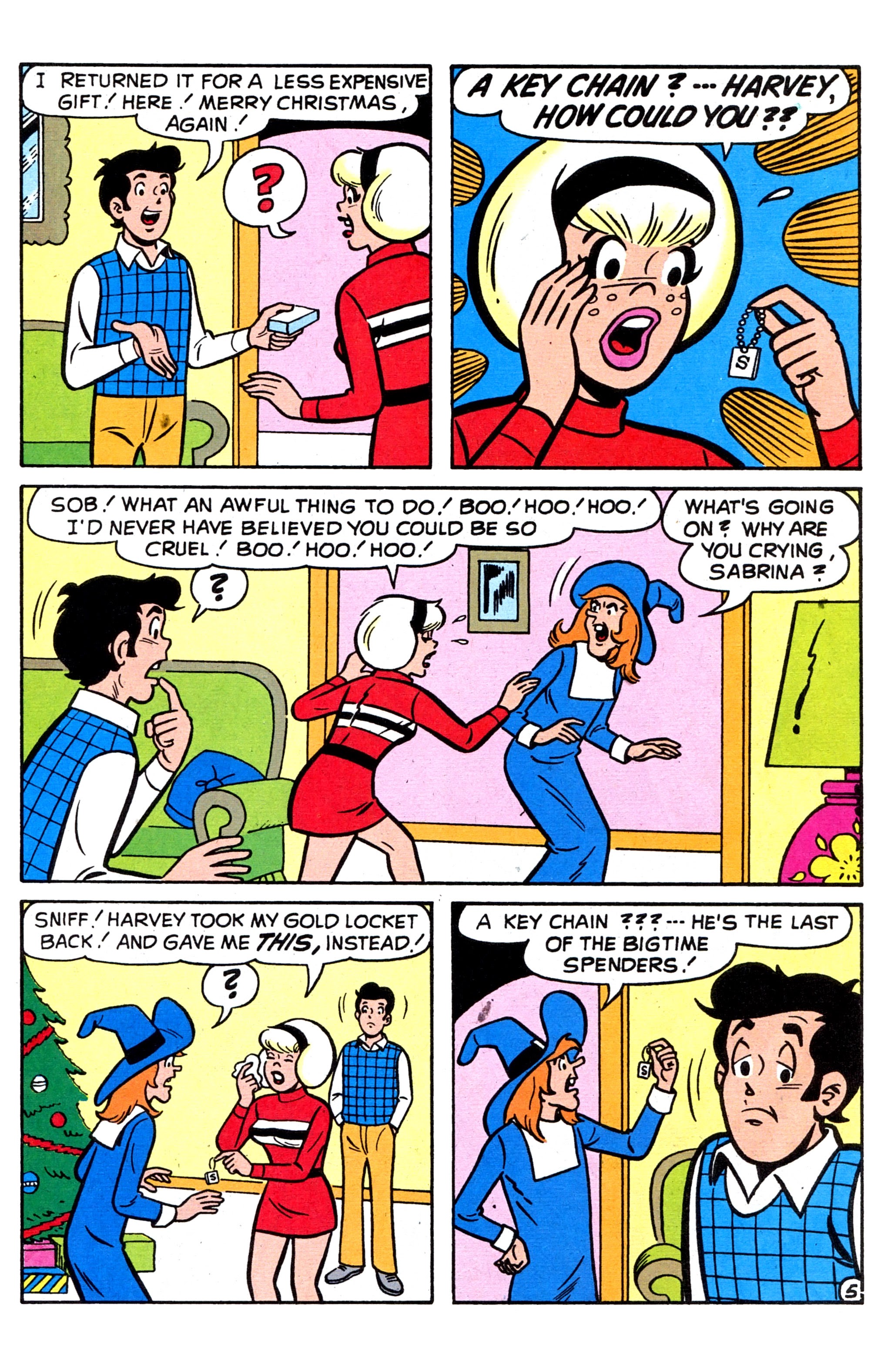 Read online Sabrina's Holiday Spectacular comic -  Issue #3 - 28