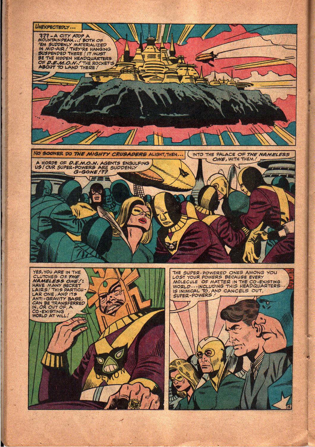 Read online The Mighty Crusaders (1965) comic -  Issue #5 - 13