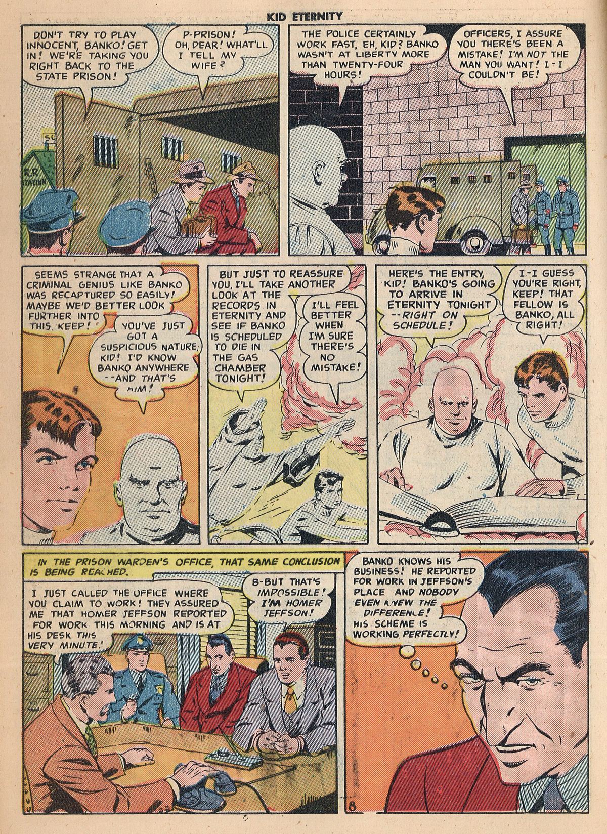 Read online Kid Eternity (1946) comic -  Issue #18 - 11
