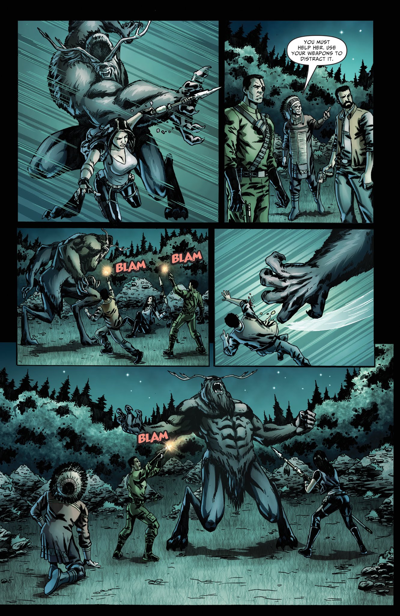 Read online The Monster Hunters' Survival Guide Case Files: Wendigo comic -  Issue # Full - 40