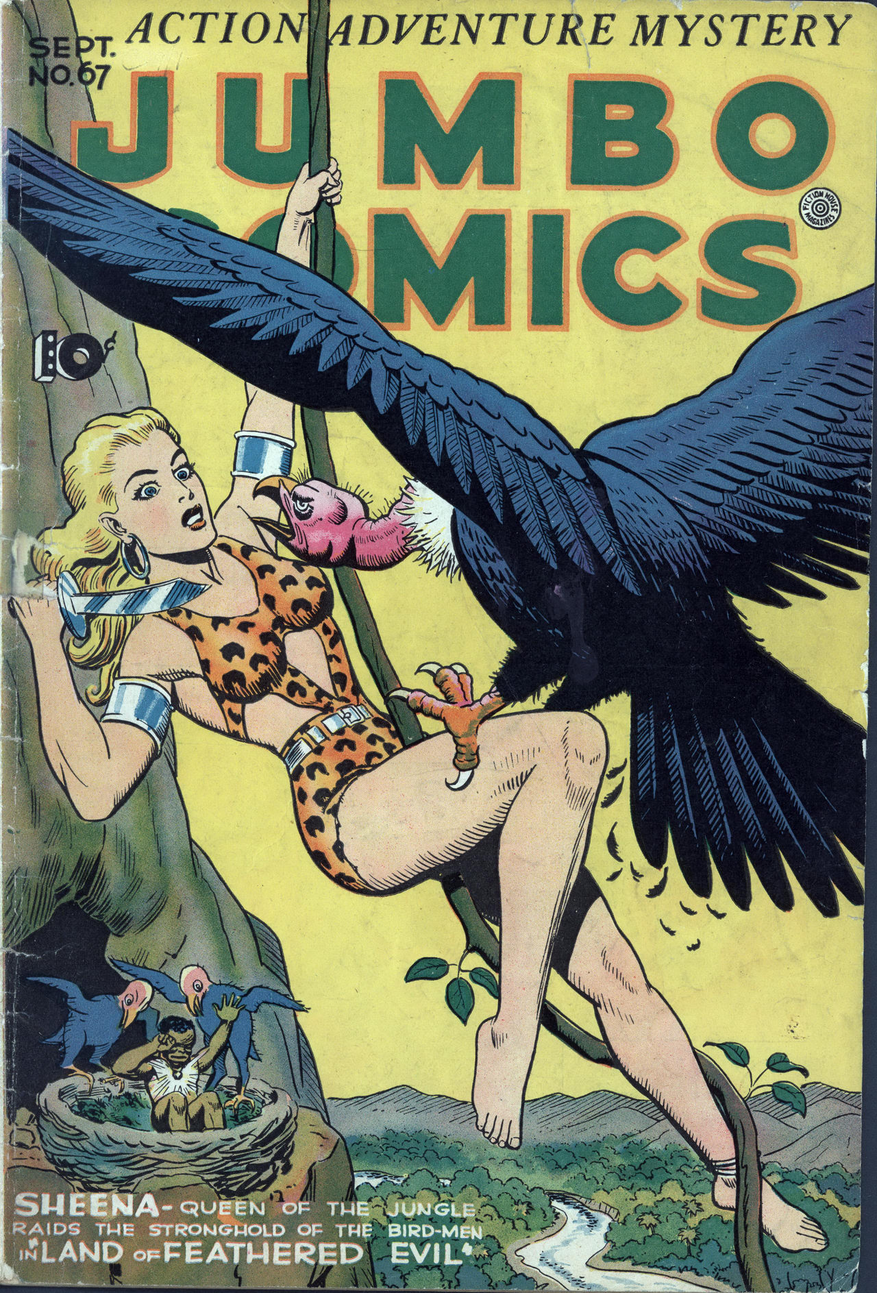 Read online Jumbo Comics comic -  Issue #67 - 1