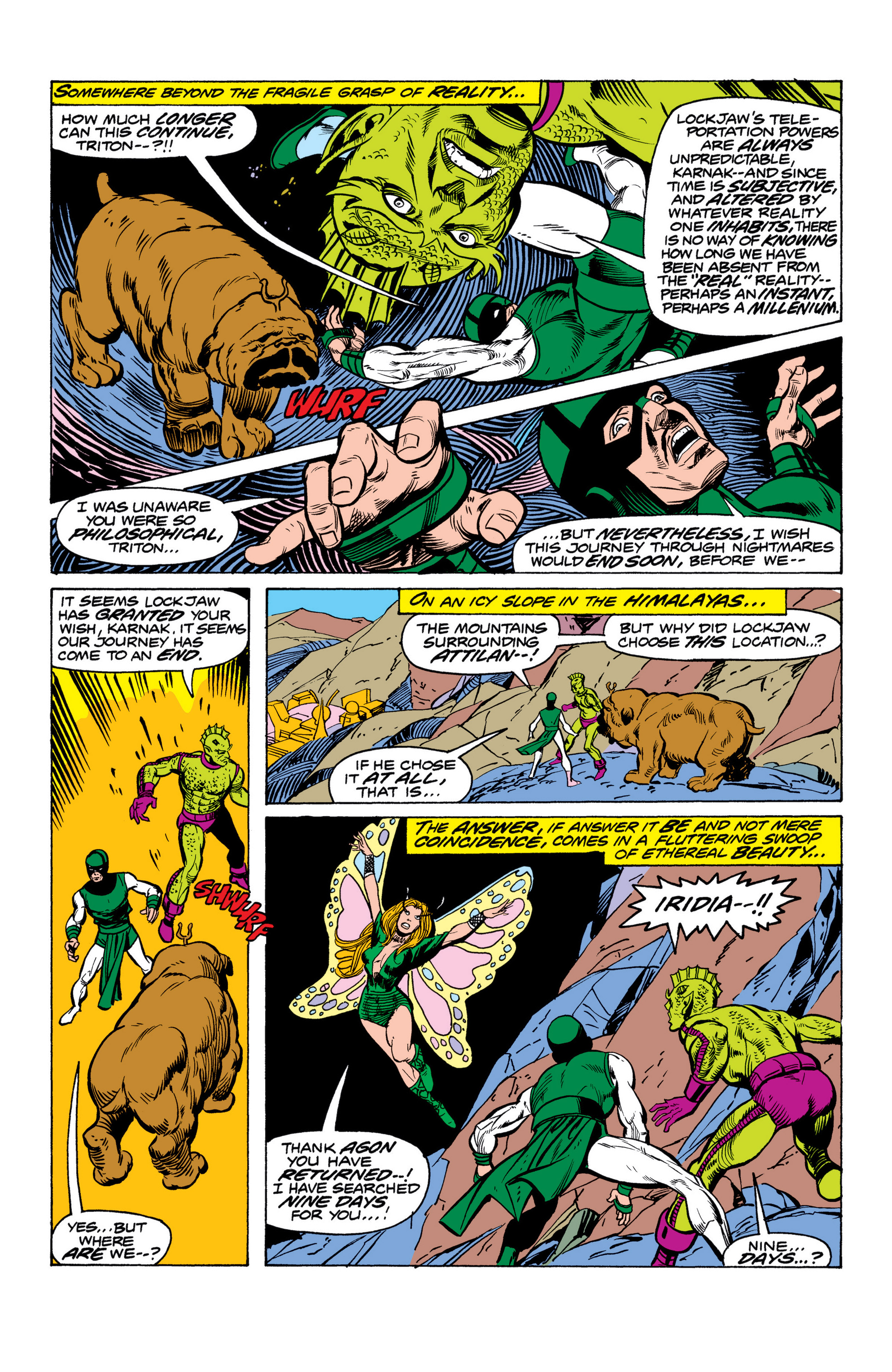 Read online Marvel Masterworks: The Inhumans comic -  Issue # TPB 2 (Part 1) - 92