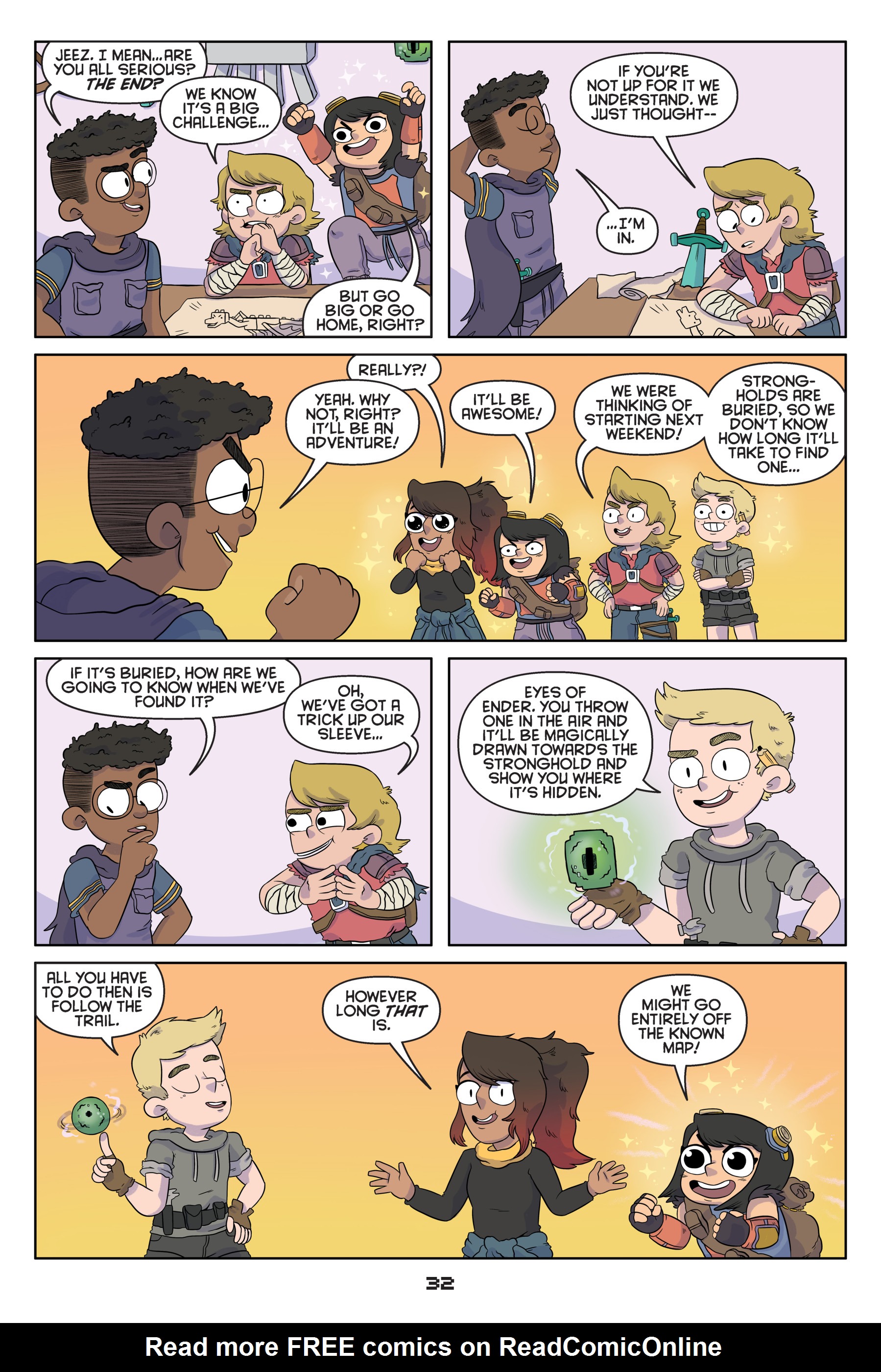 Read online Minecraft comic -  Issue # TPB 1 - 33