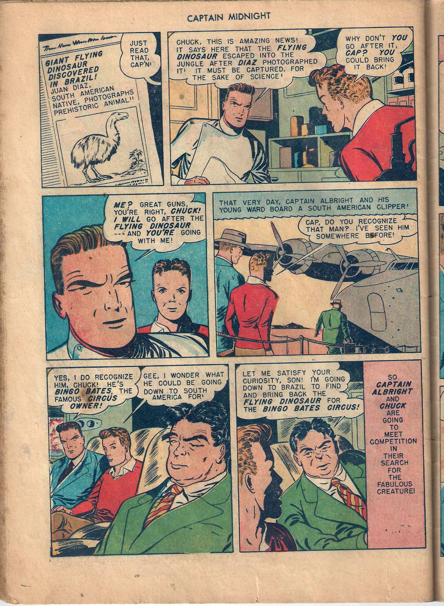 Read online Captain Midnight (1942) comic -  Issue #47 - 42