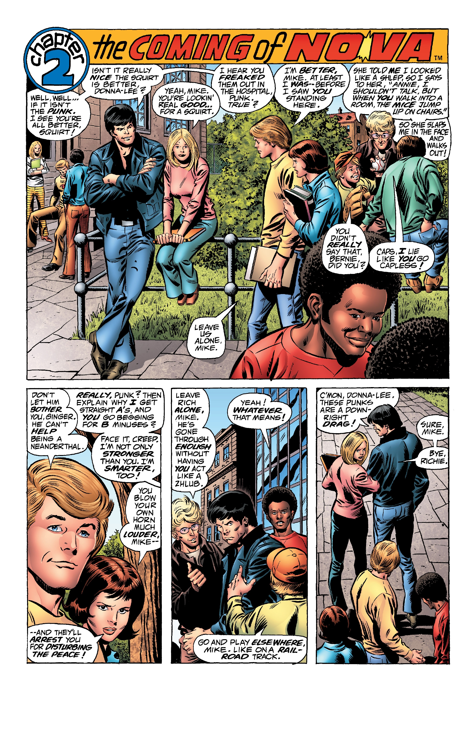 Read online Nova: Origin of Richard Rider comic -  Issue # Full - 13