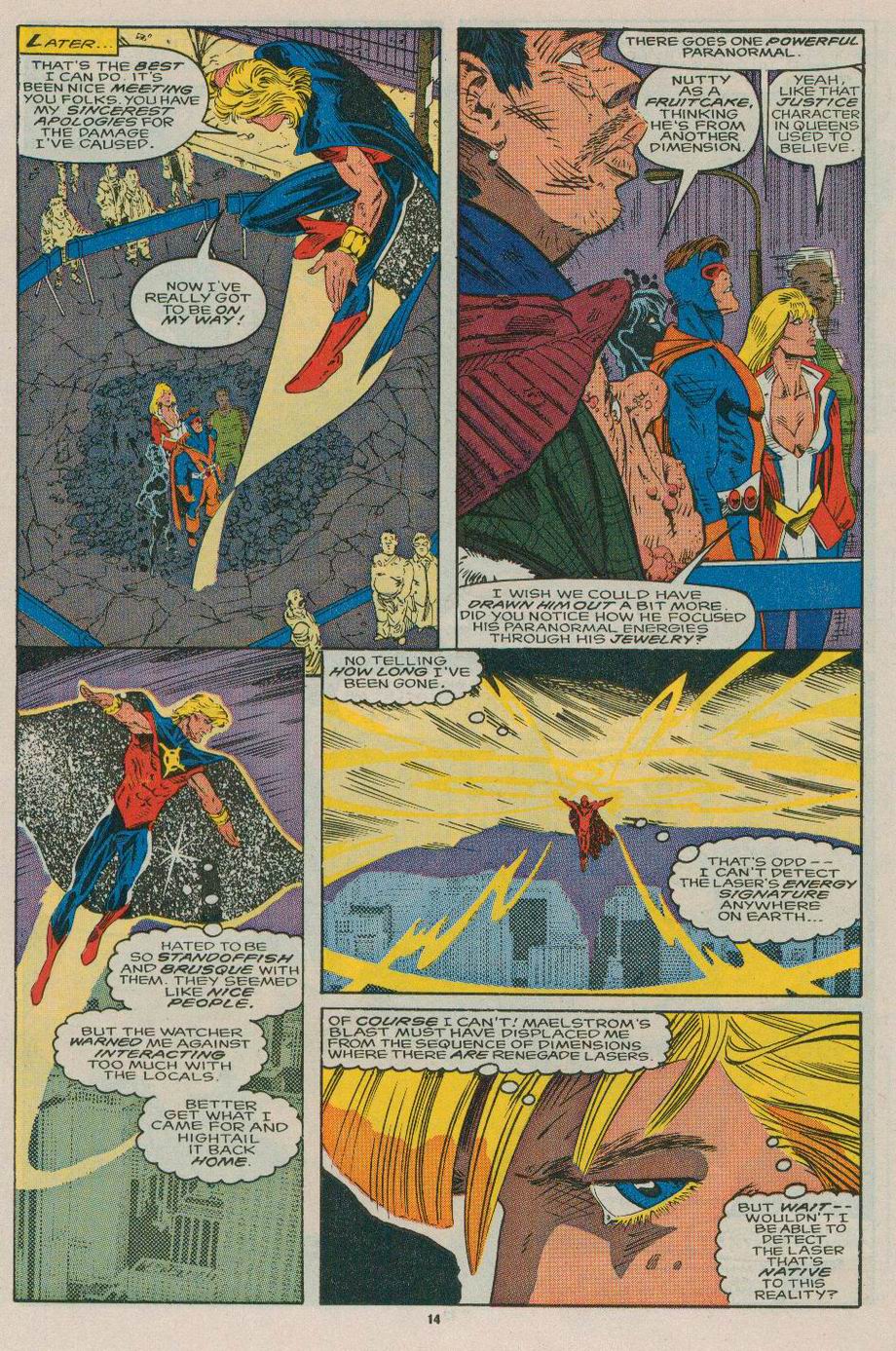 Read online Quasar comic -  Issue #31 - 11