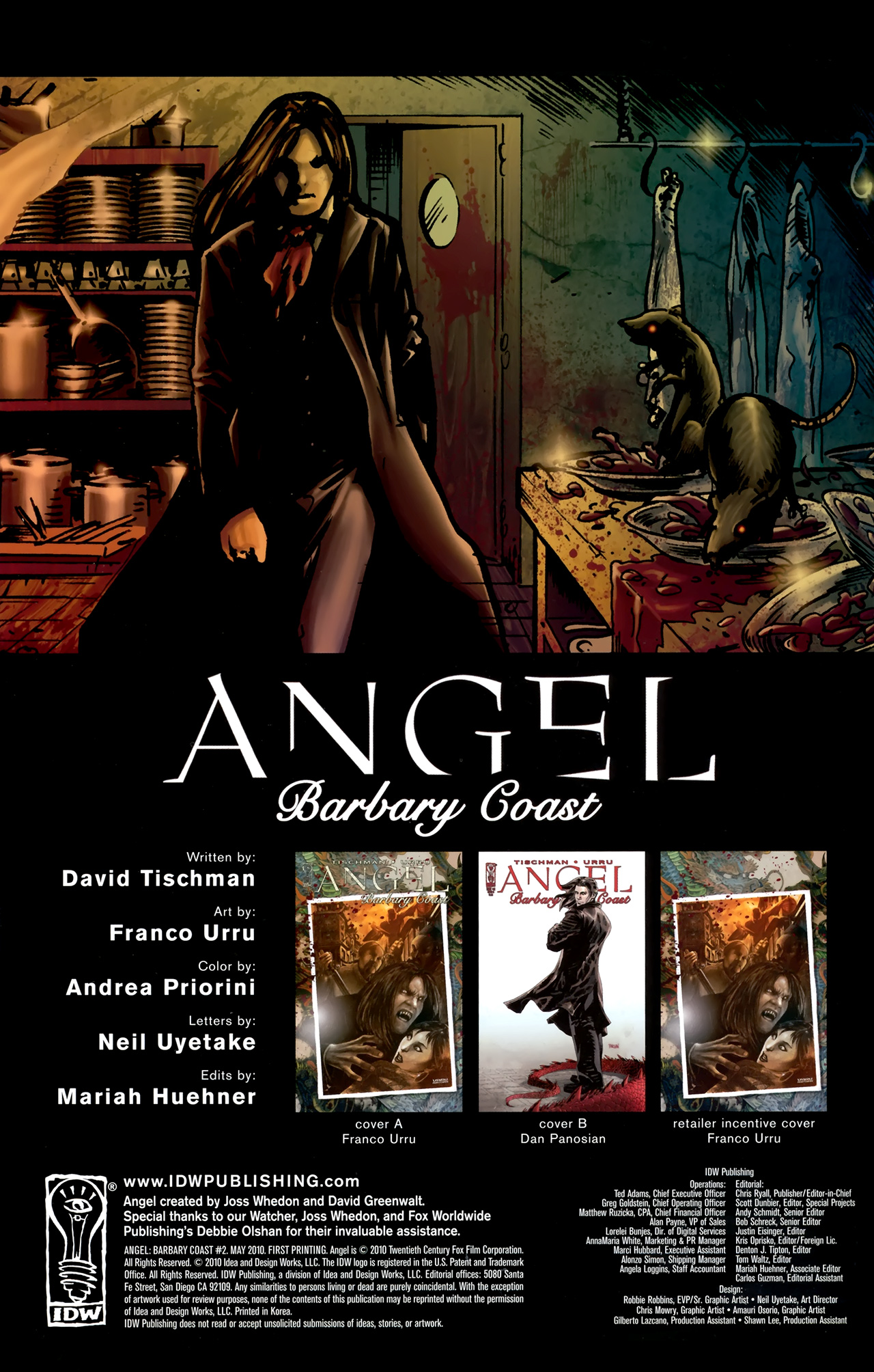 Angel: Barbary Coast Issue #2 #2 - English 4