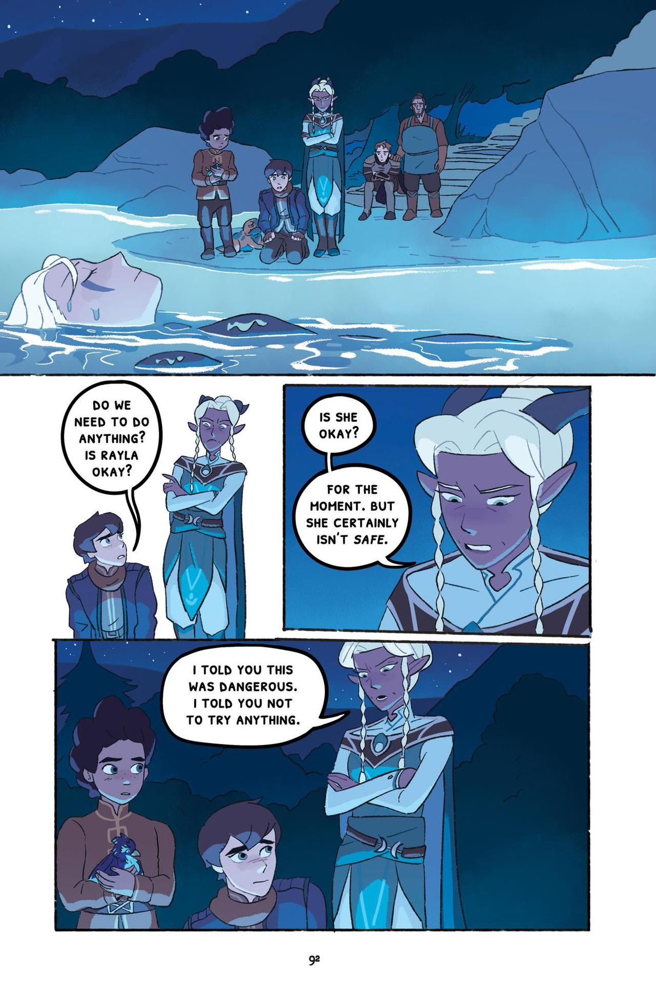 Read online Through the Moon: The Dragon Prince Graphic Novel comic -  Issue # TPB - 96