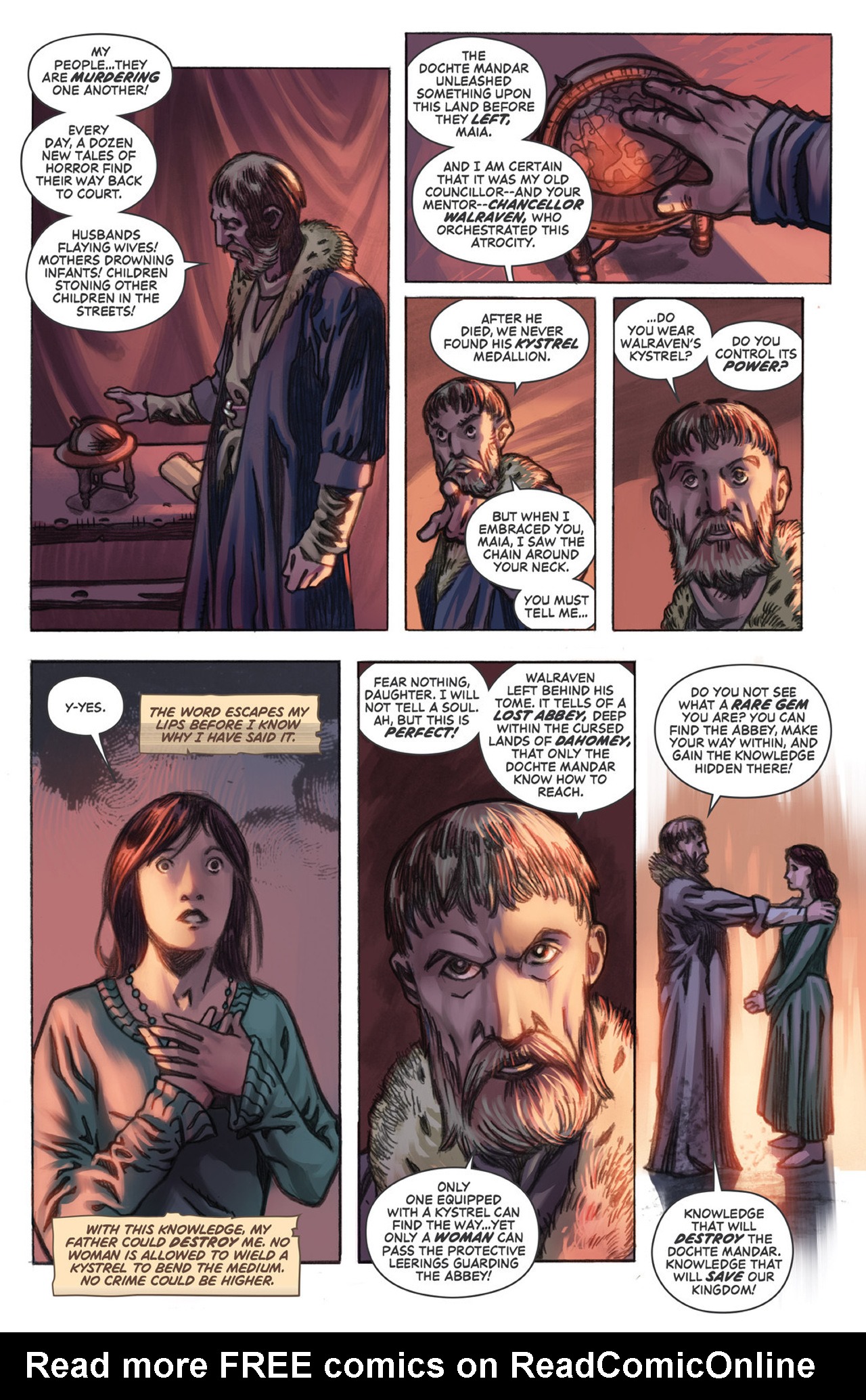 Read online Muirwood: The Lost Abbey comic -  Issue #1 - 9