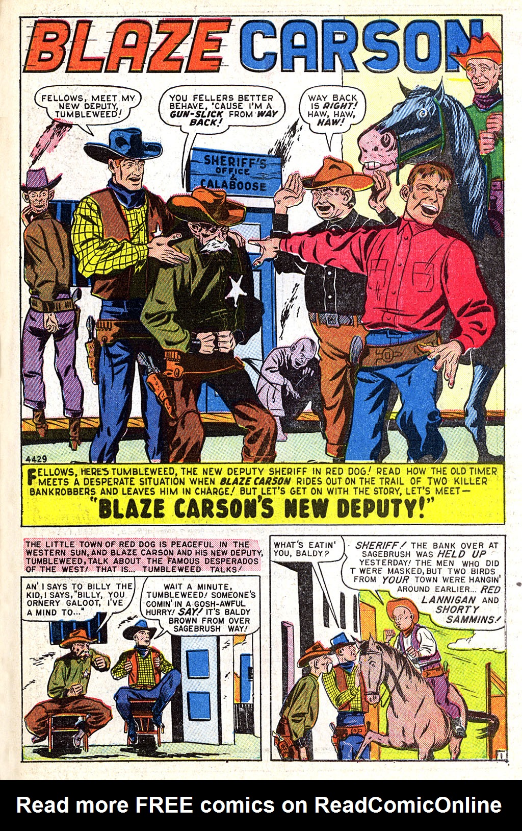 Read online Blaze Carson comic -  Issue #3 - 27
