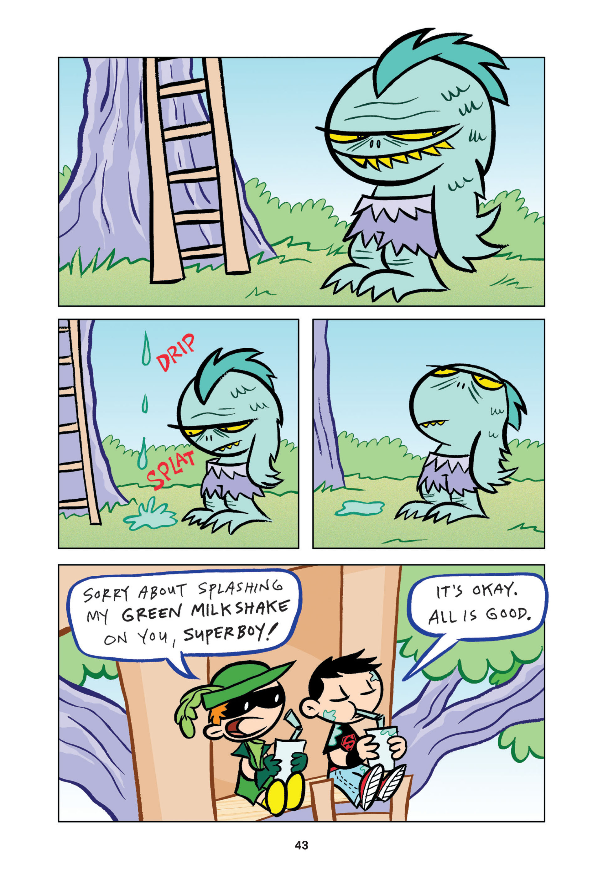 Read online Tiny Titans: Beast Boy & Raven comic -  Issue # TPB - 43