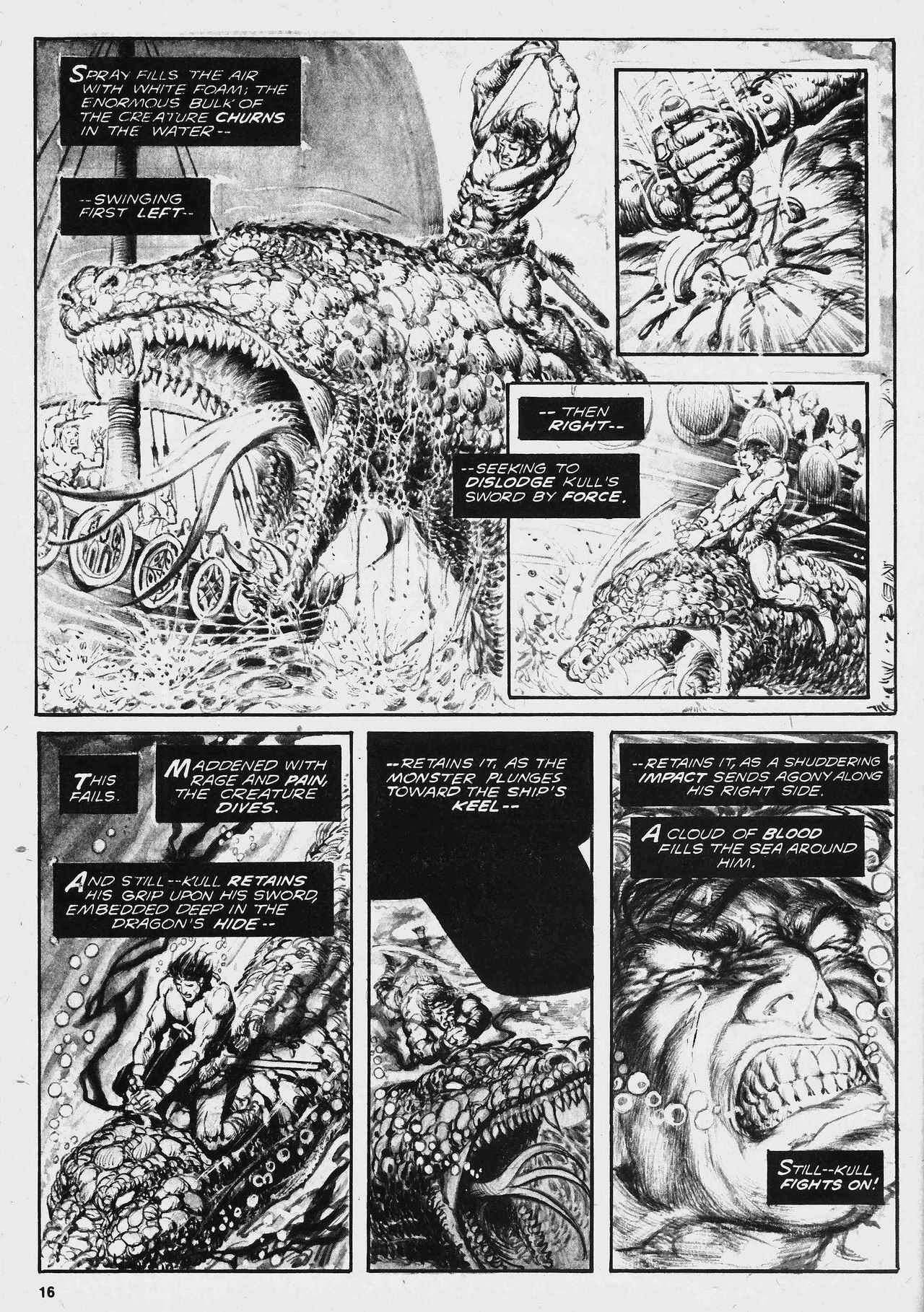 Read online Kull and the Barbarians comic -  Issue #2 - 16