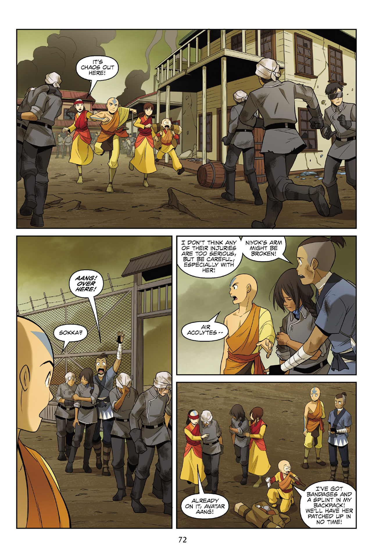 Read online Nickelodeon Avatar: The Last Airbender - The Rift comic -  Issue # Part 2 - 73