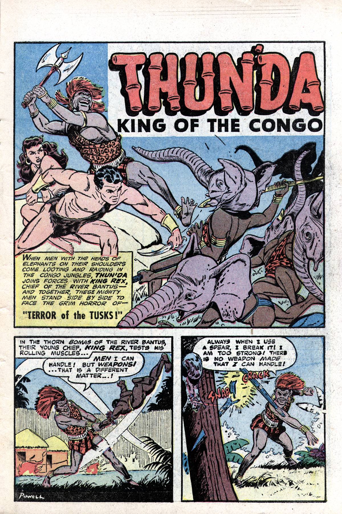 Read online Thun'da: King of the Congo comic -  Issue #6 - 3