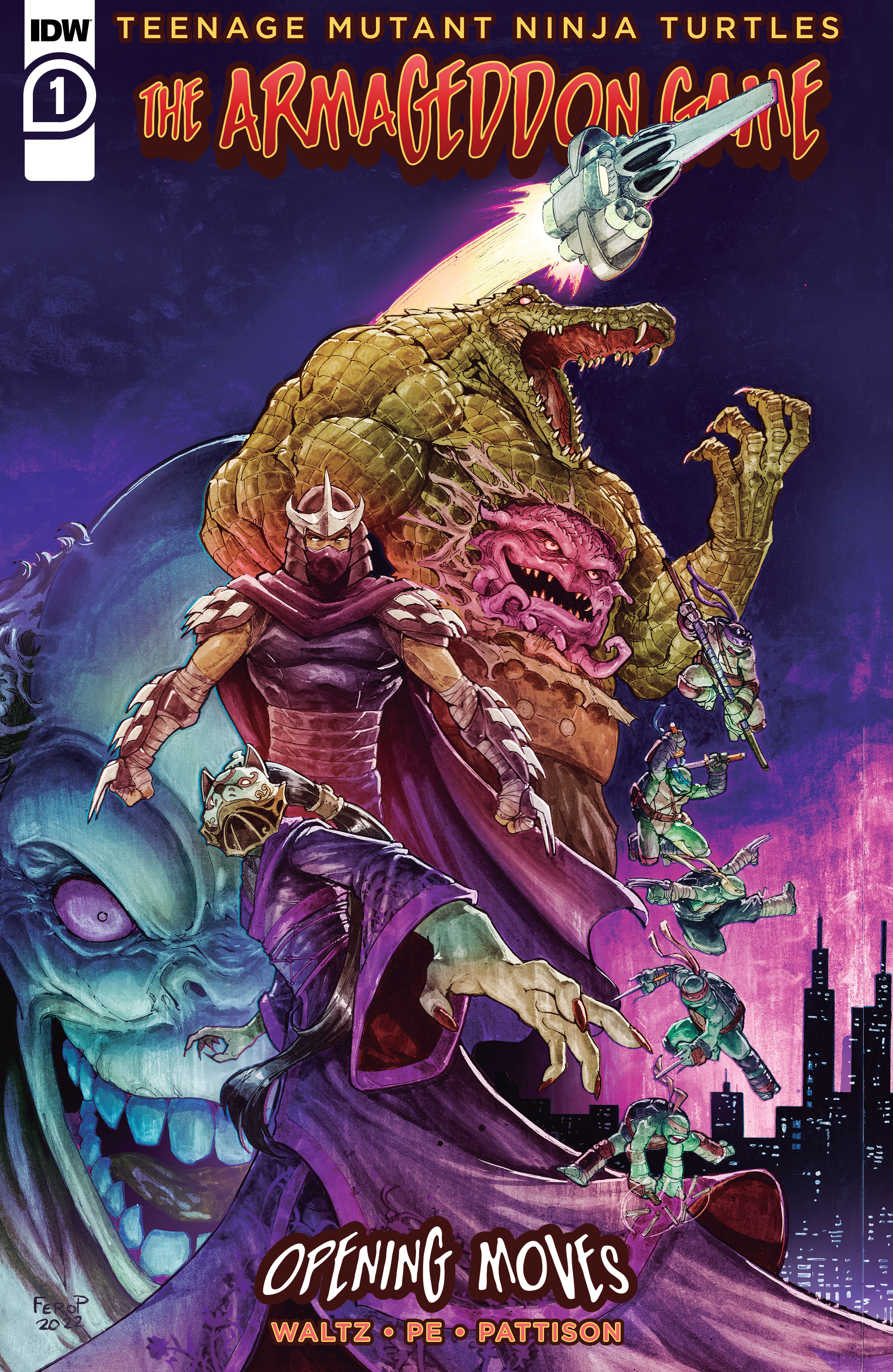 Read online Teenage Mutant Ninja Turtles: The Armageddon Game—Opening Moves comic -  Issue #1 - 1