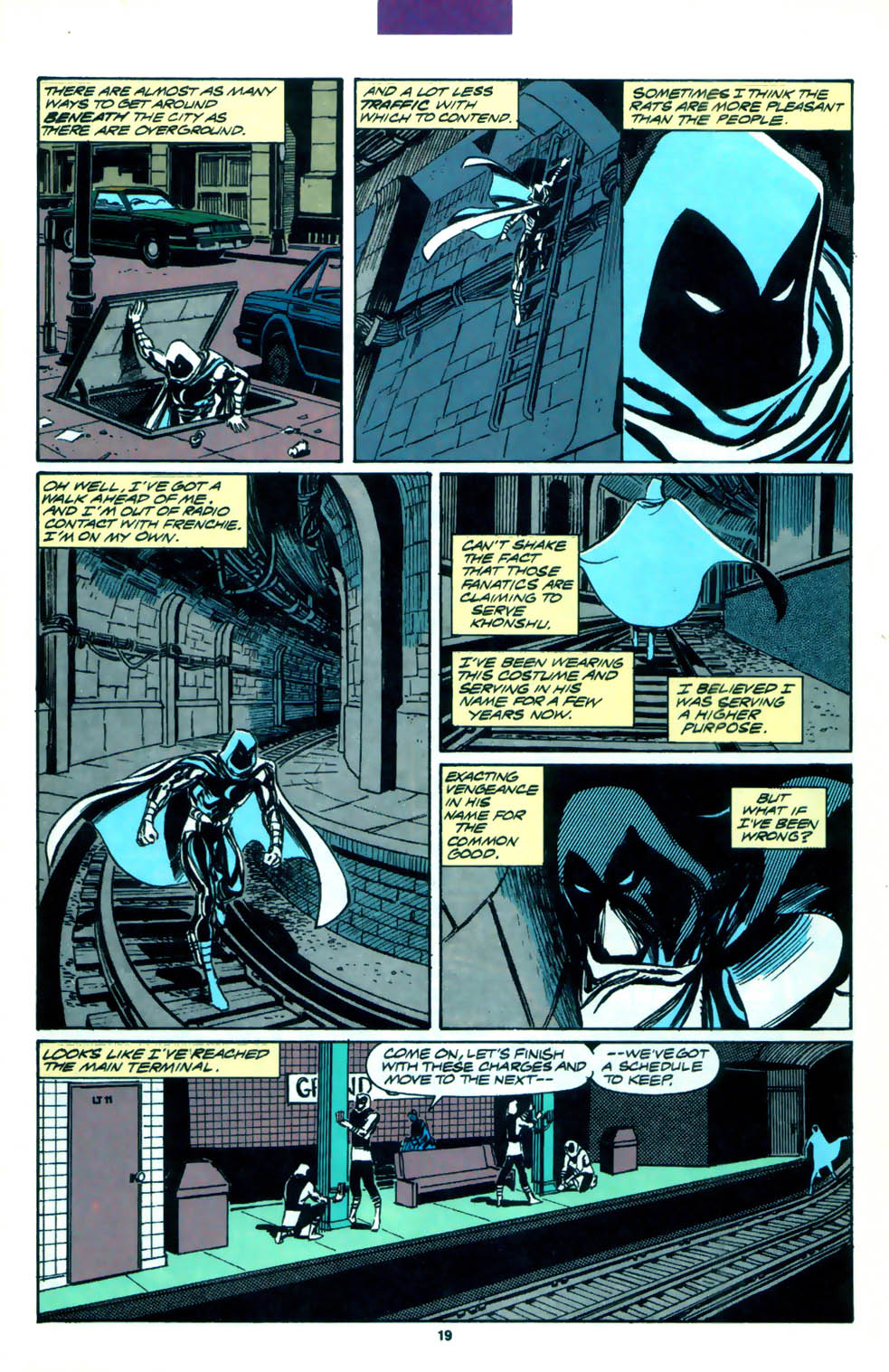 Read online Marc Spector: Moon Knight comic -  Issue #25 - 17