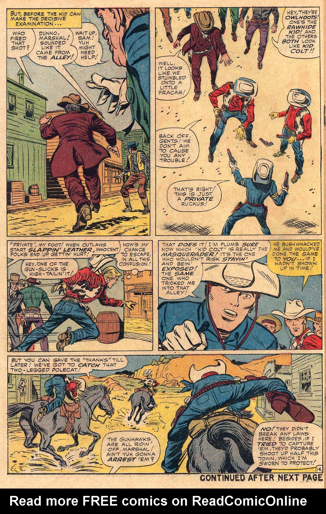 Read online The Rawhide Kid comic -  Issue #50 - 18