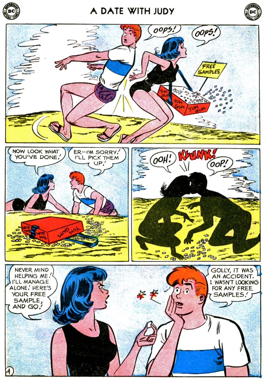 Read online A Date with Judy comic -  Issue #77 - 6