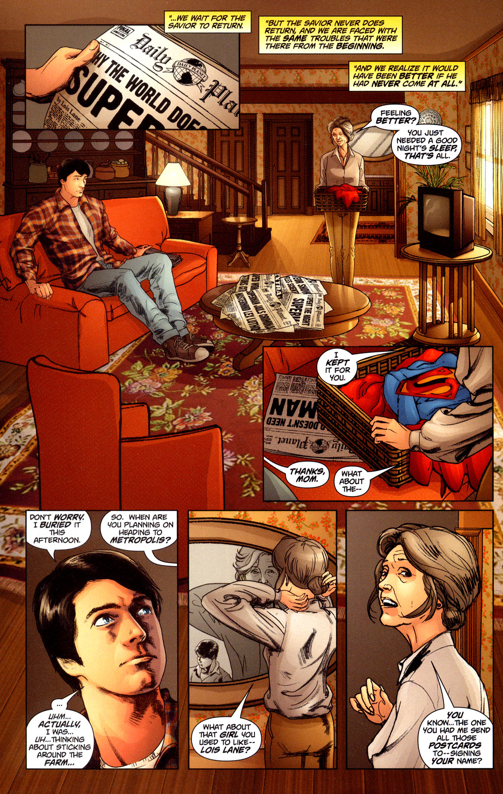 Read online Superman Returns:  The Official Movie Adaptation comic -  Issue # Full - 12