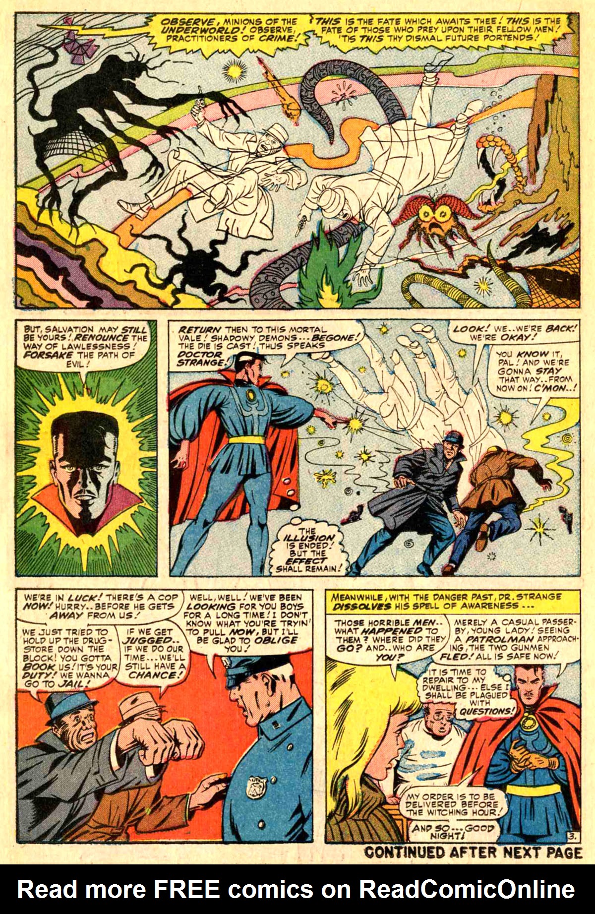 Read online Marvel Masterworks: Doctor Strange comic -  Issue # TPB 2 - 57