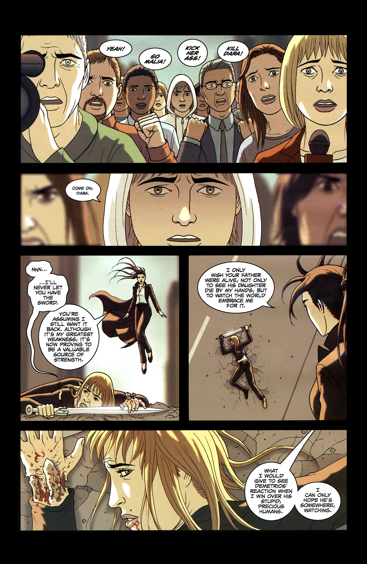 Read online The Sword comic -  Issue #22 - 11