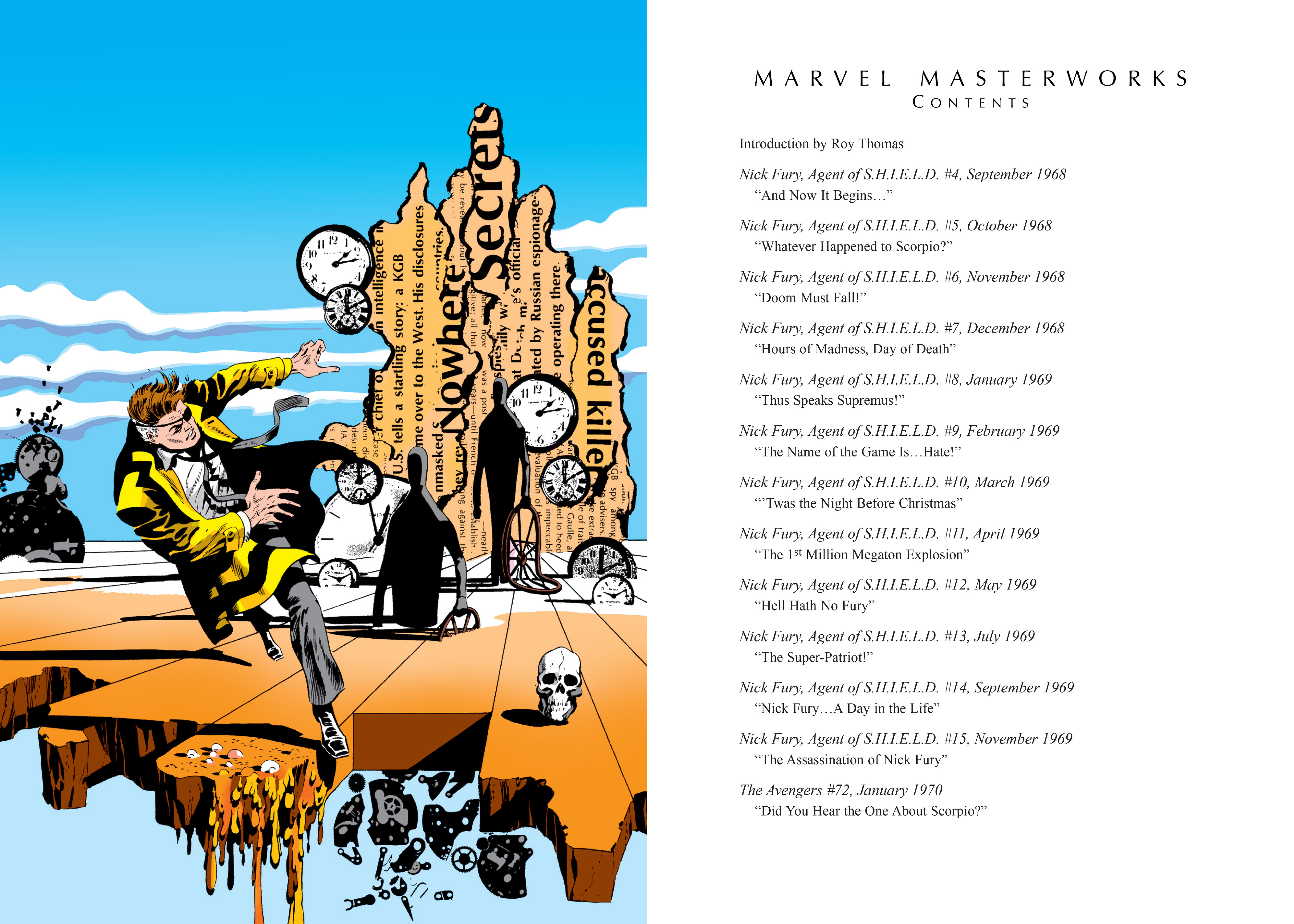 Read online Marvel Masterworks: Nick Fury, Agent of S.H.I.E.L.D. comic -  Issue # TPB 3 (Part 1) - 4